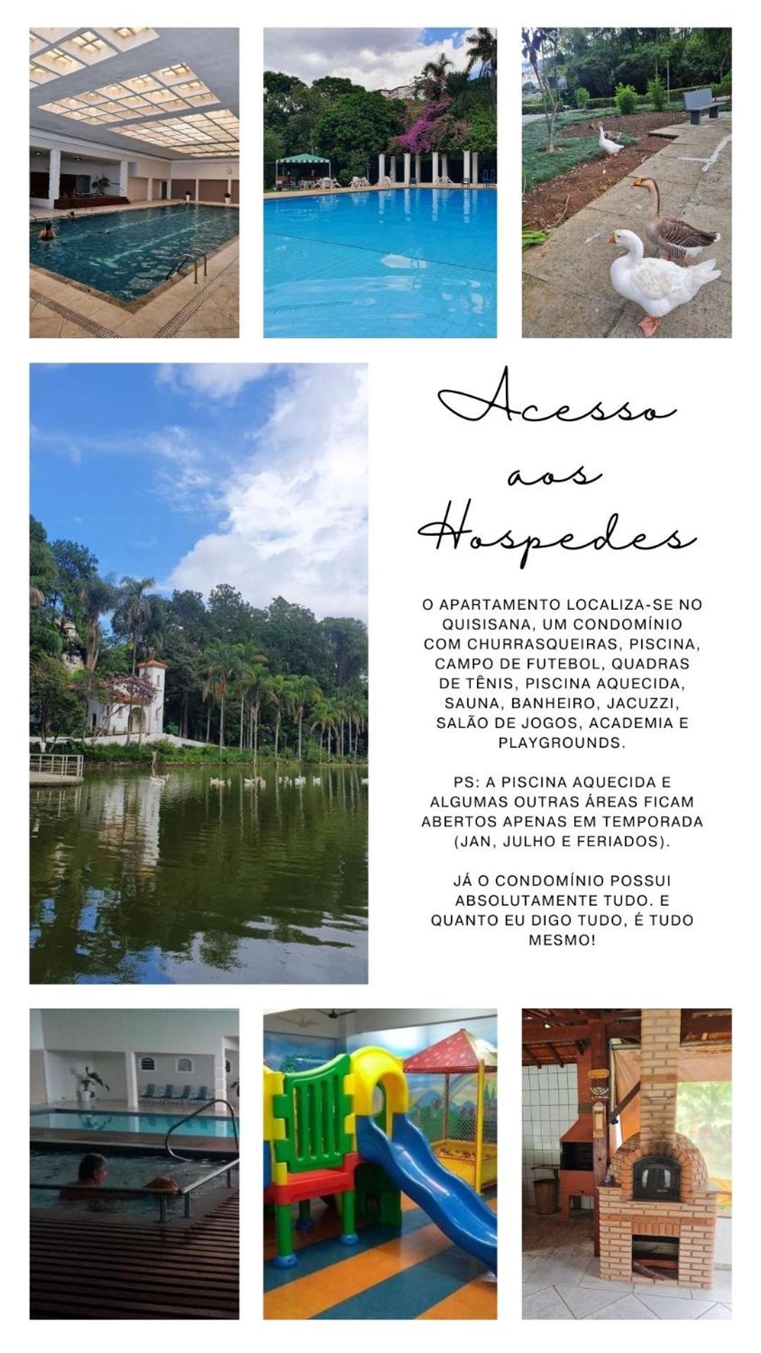 Apartamento Condomínio Quisisana Centro Poços de Caldas Lazer Completo, uma estrutura de Resort