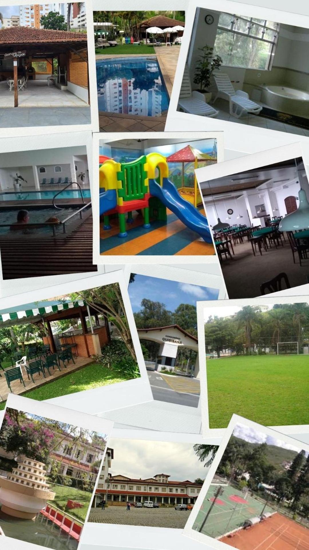 Apartamento Condomínio Quisisana Centro Poços de Caldas Lazer Completo, uma estrutura de Resort