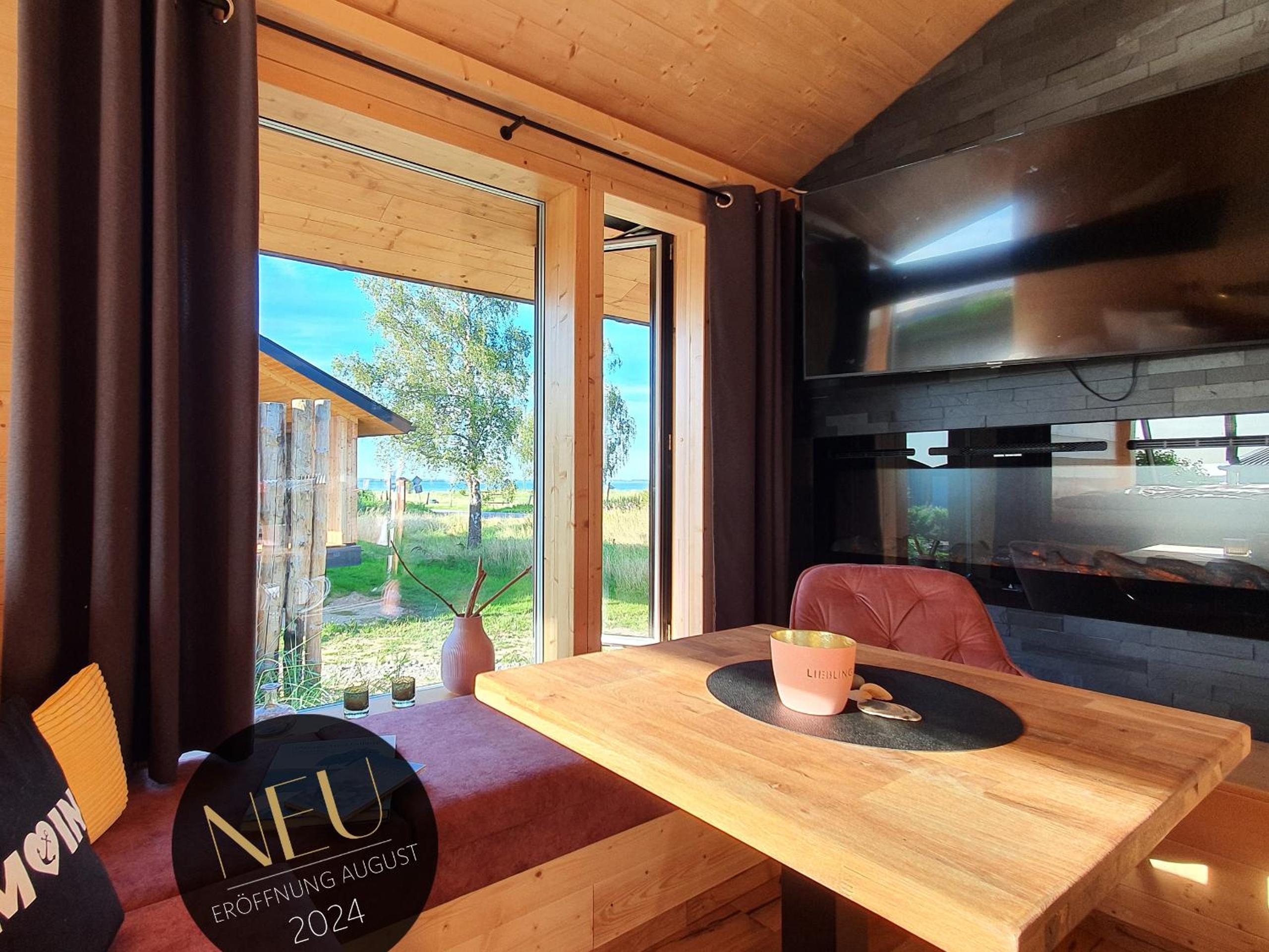 Werder Chalet -- COZYKOJE -- Ostsee Strand 150m I Sauna I eKamin I Tiny House mit Meerblick I 2 Pers und Kind I by 