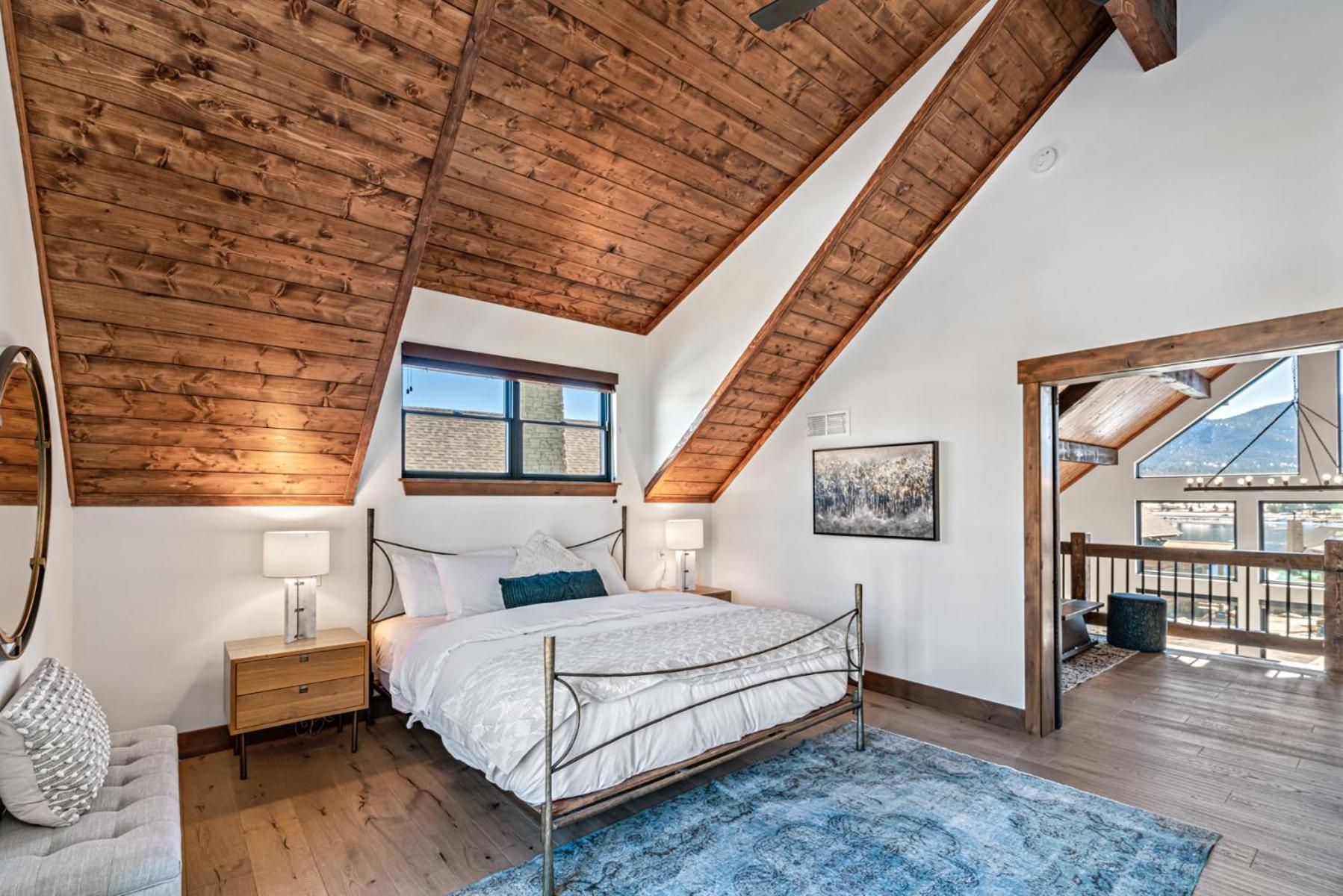 Indoor/Outdoor Fireplace, Jacuzzi, Heated Bathroom Floors