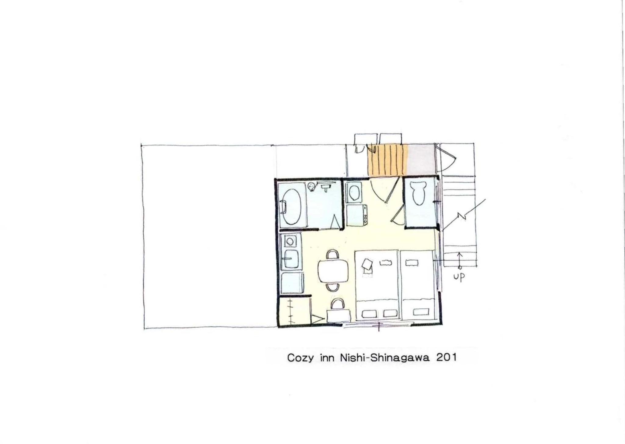 Cozy inn Nishishinagawa 1F - Vacation STAY 63343v