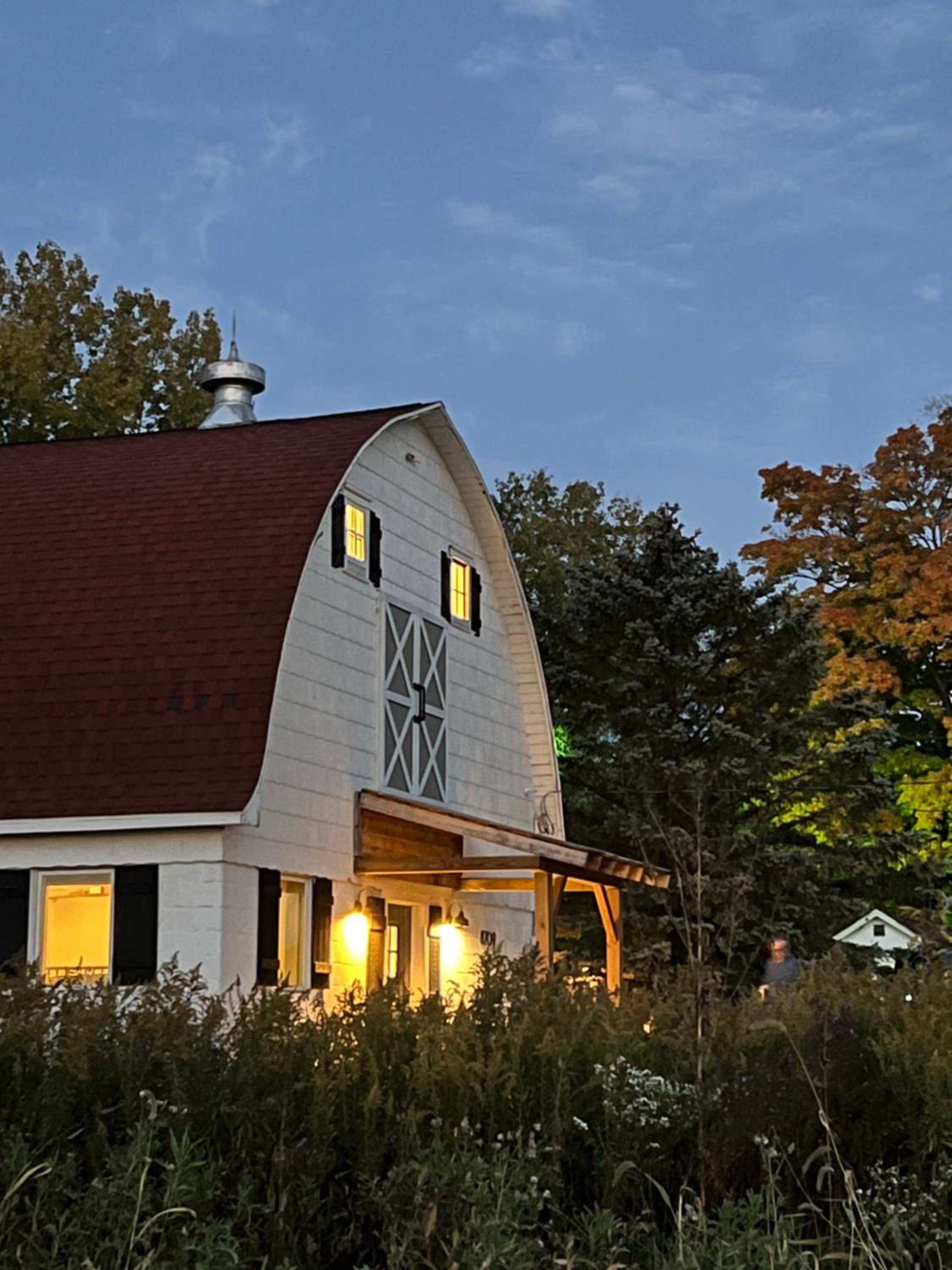 Barn of Three Oaks near Lake Michigan and Journeyman