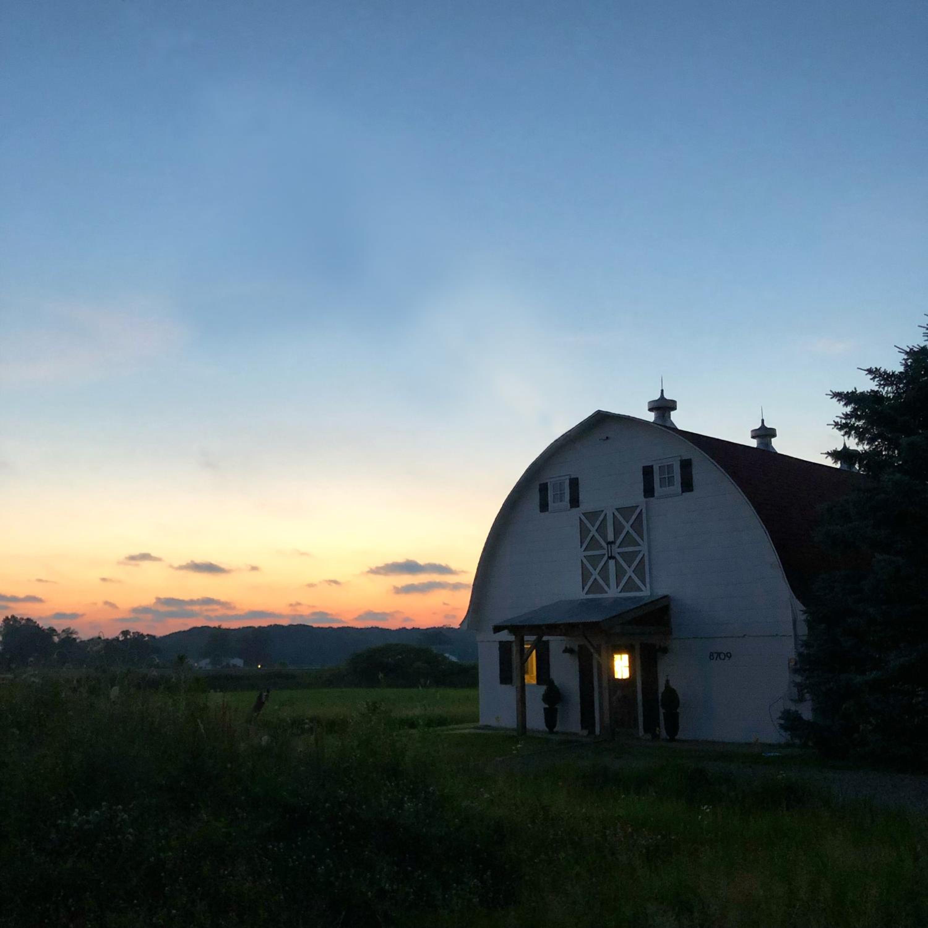 Barn of Three Oaks near Lake Michigan and Journeyman