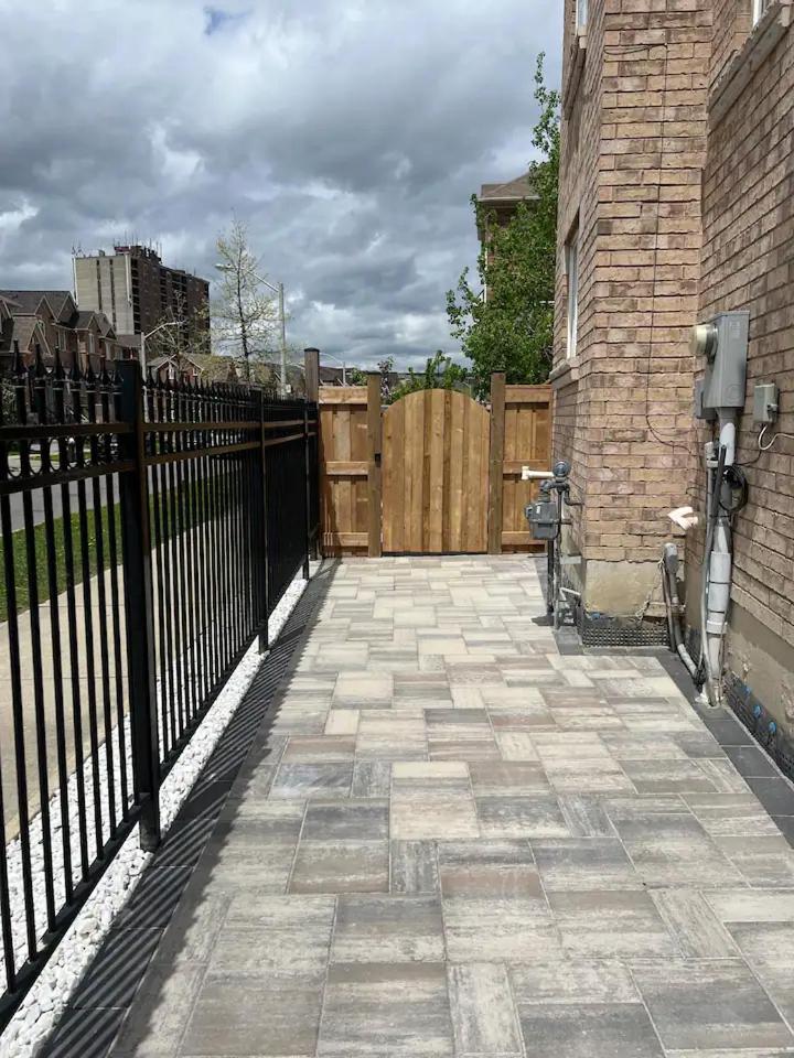 Modern, basement apartment, close to airport