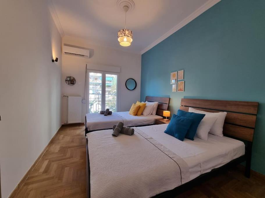 Athens Stylish Renovated 62sqm Apartment for Families & Couples with Balcony in Quiet Area near City Center photo 5