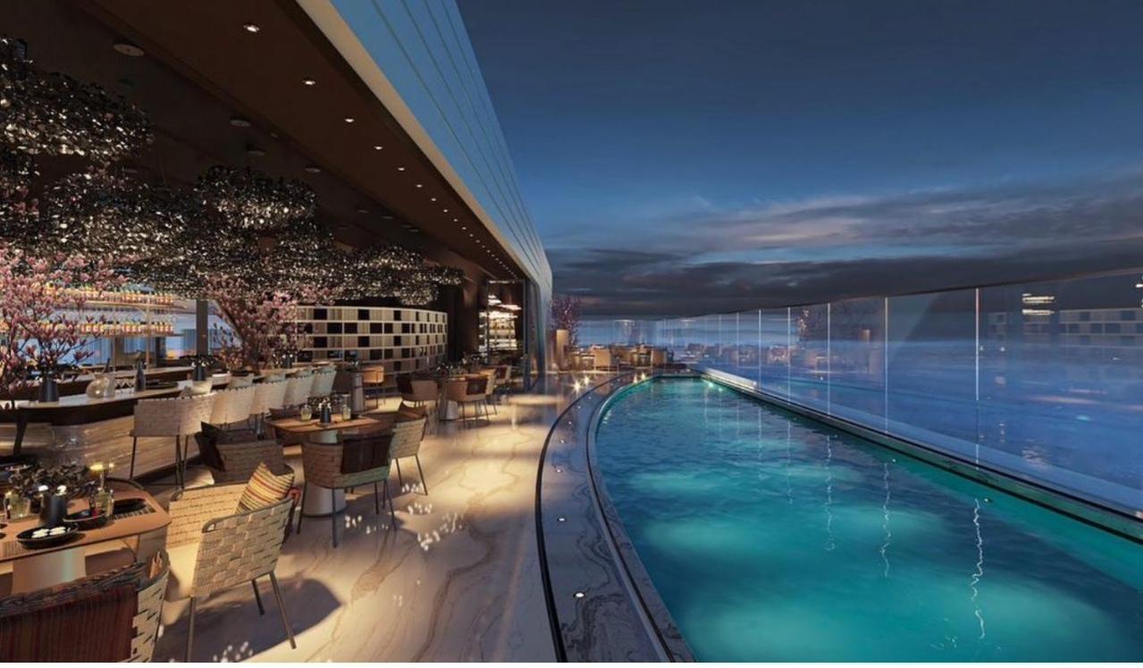 Mercury Tower Suites with pool access