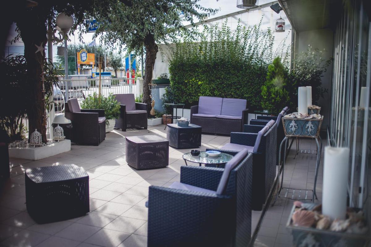 outdoor BBQ area