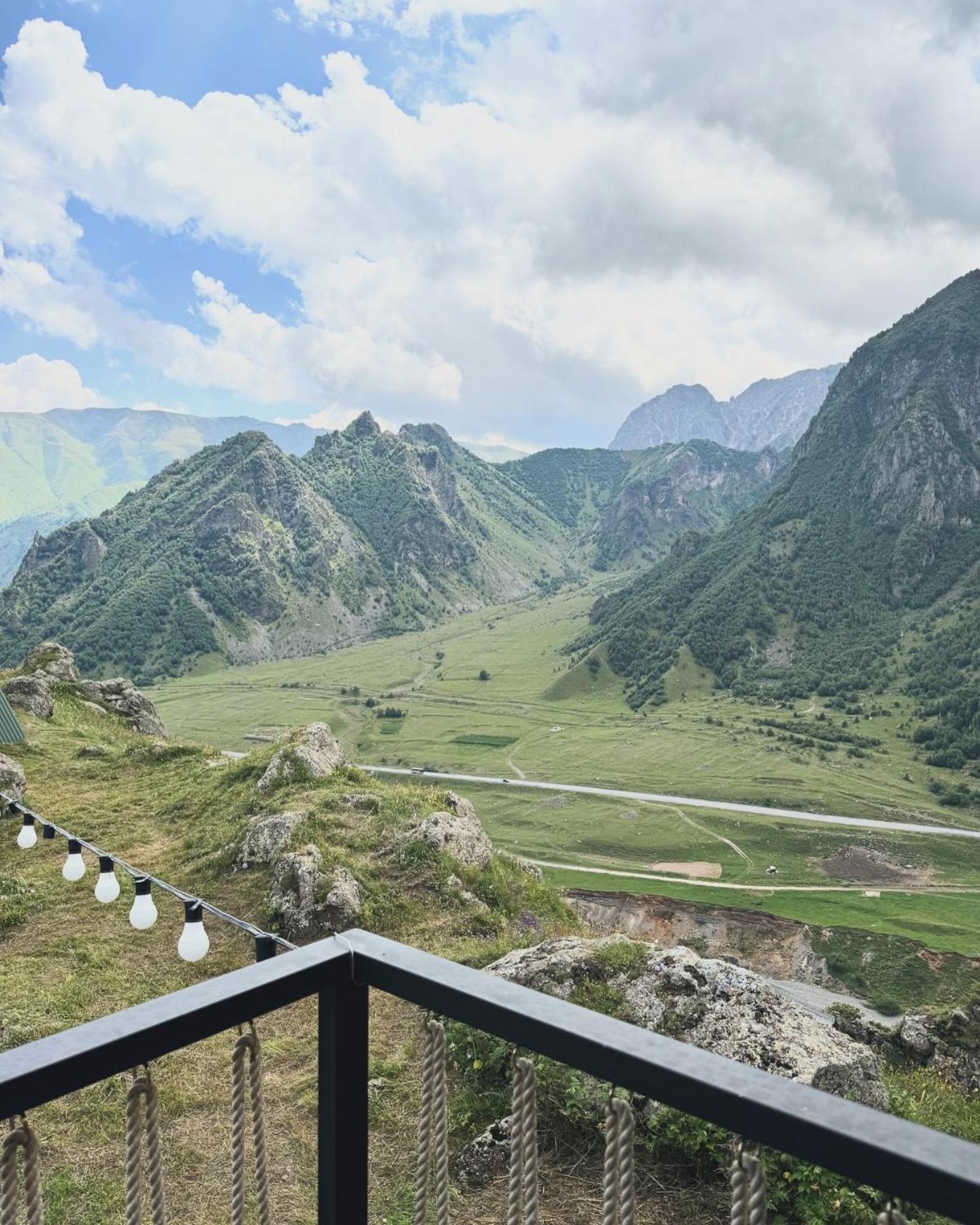 Outside Kazbegi