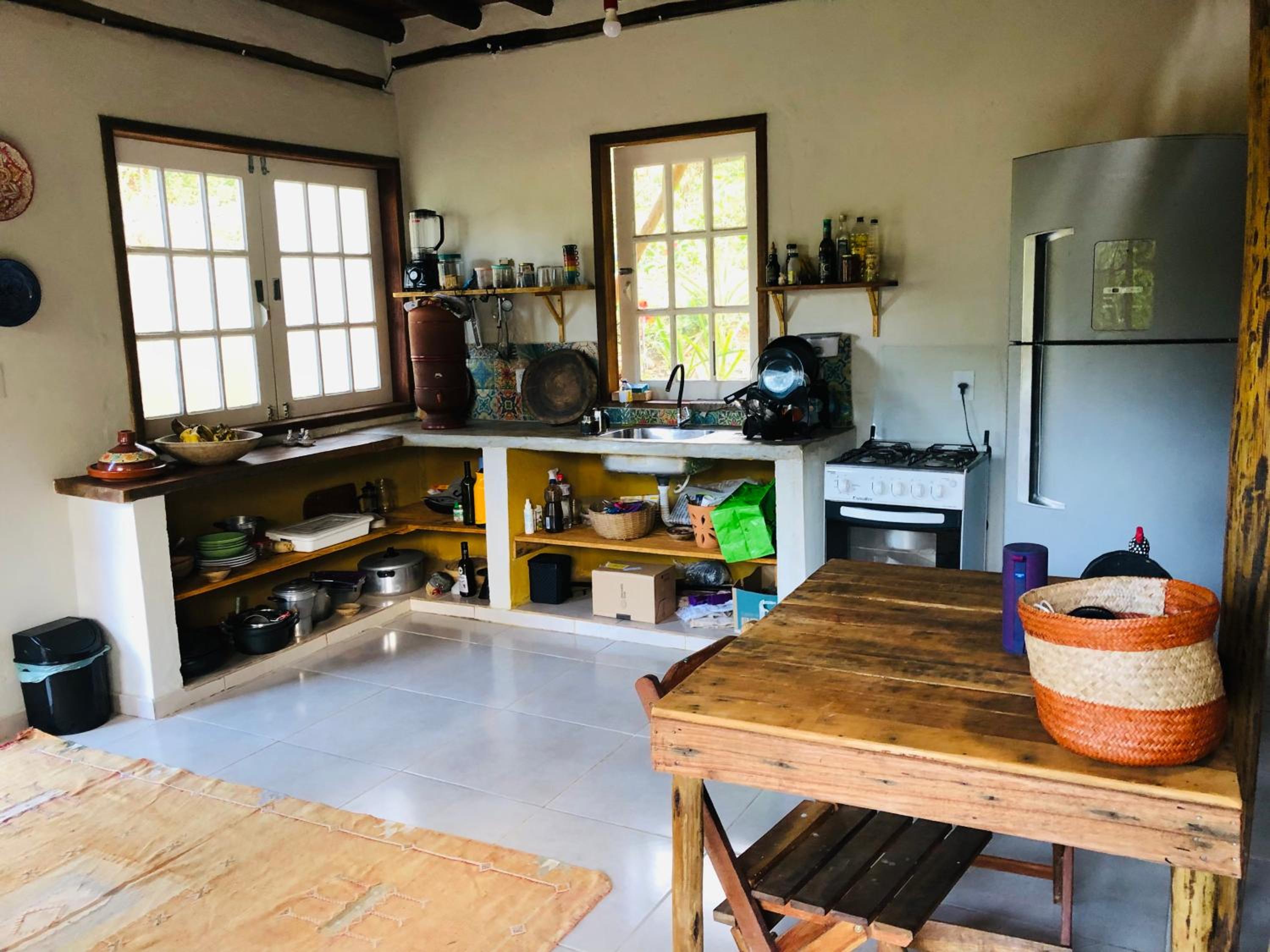 Casa da mata- Vista linda pra mata e jardim privativo