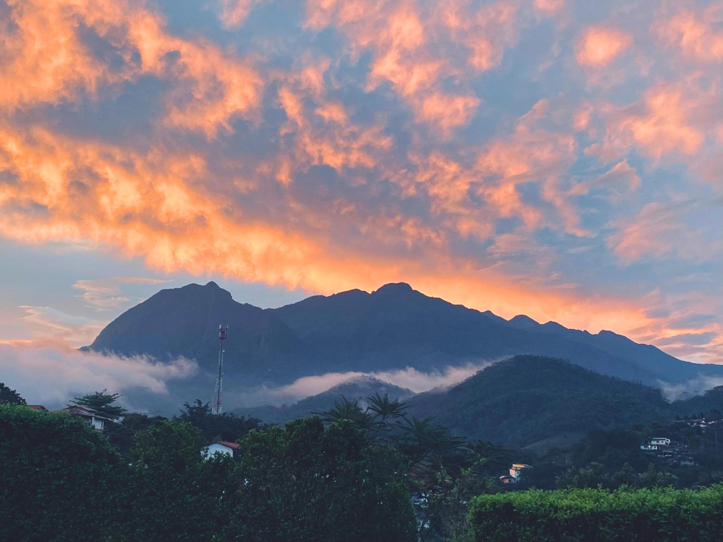 Casa com vista para a serra