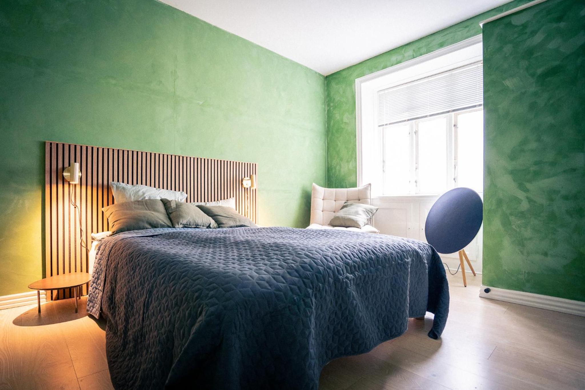Spacious Green Apartment With Amazing Loft