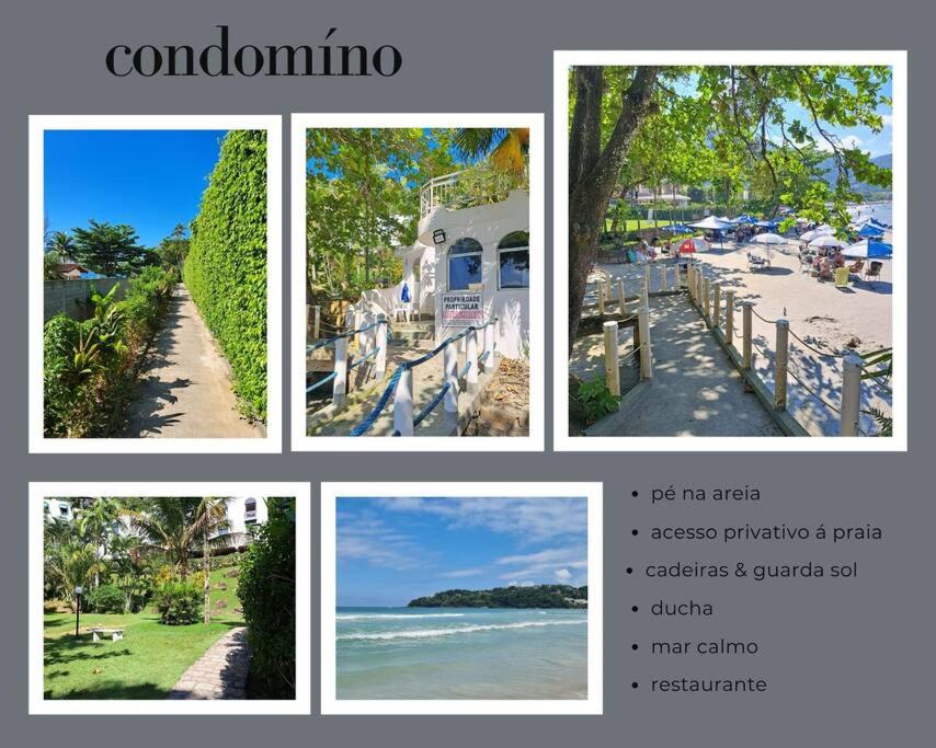 Apto pé na areia Toninhas em condomínio