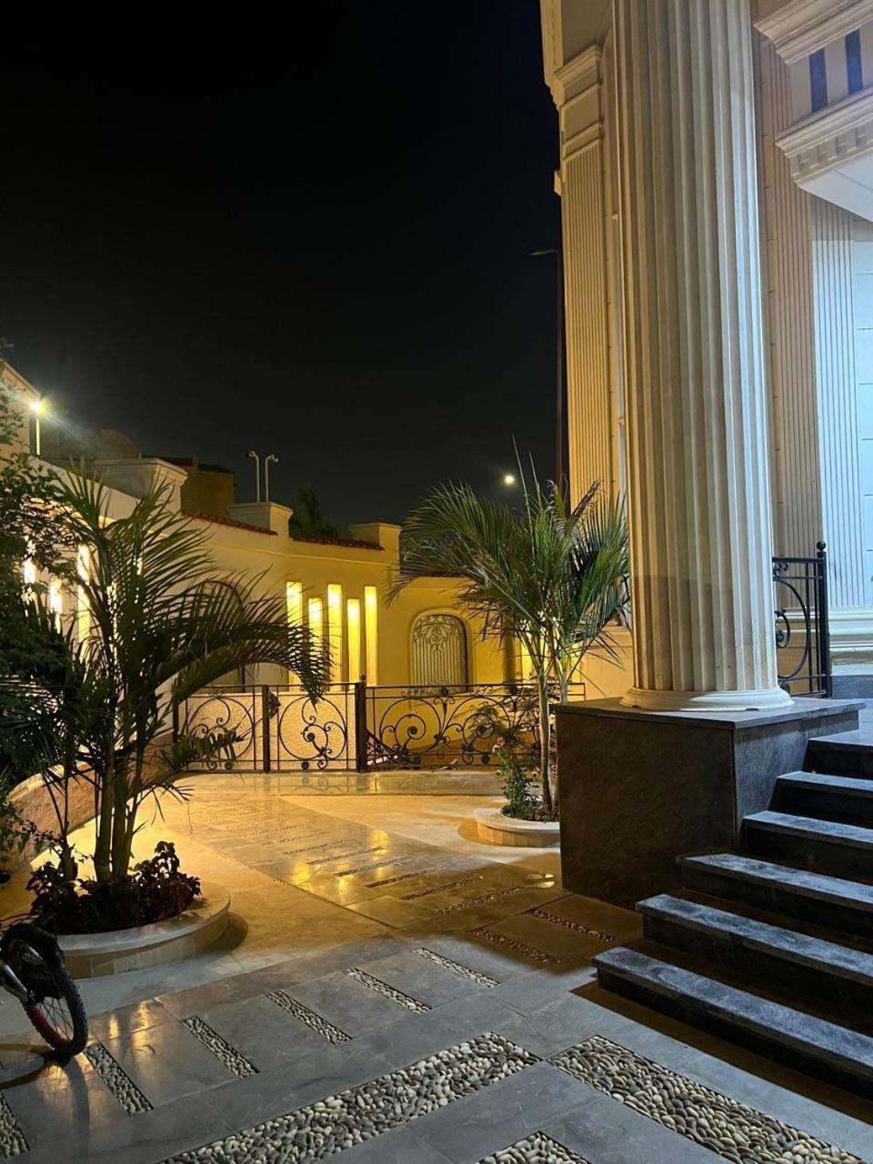 modern villa with coverable warm pool sheik zayed compound