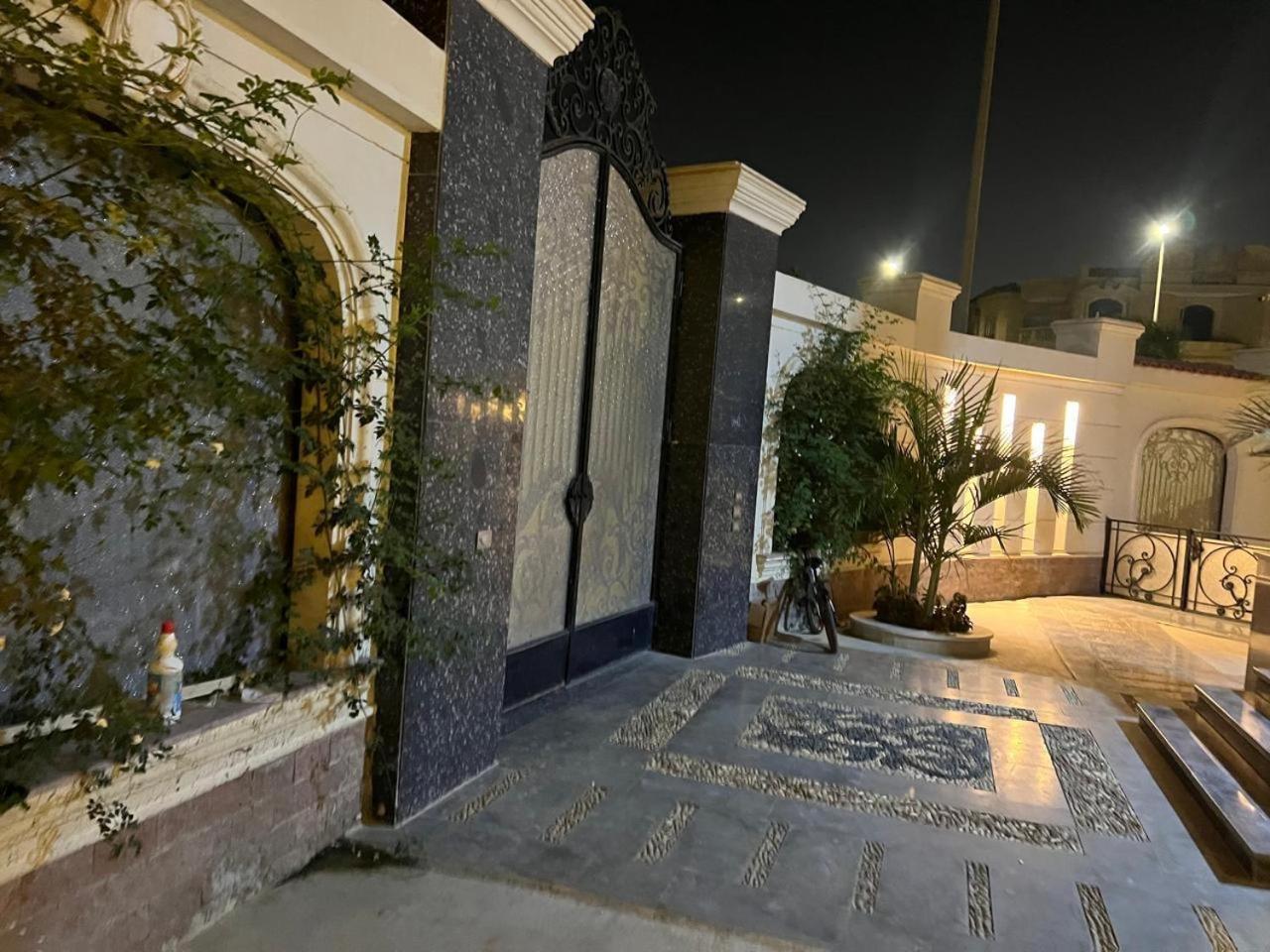 modern villa with coverable warm pool sheik zayed compound