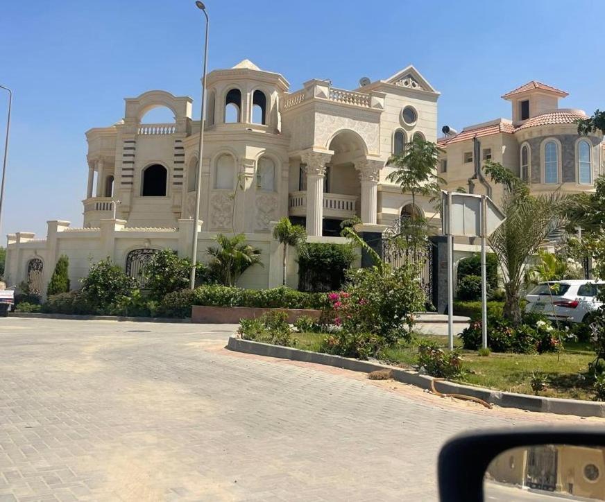 modern villa with coverable warm pool sheik zayed compound