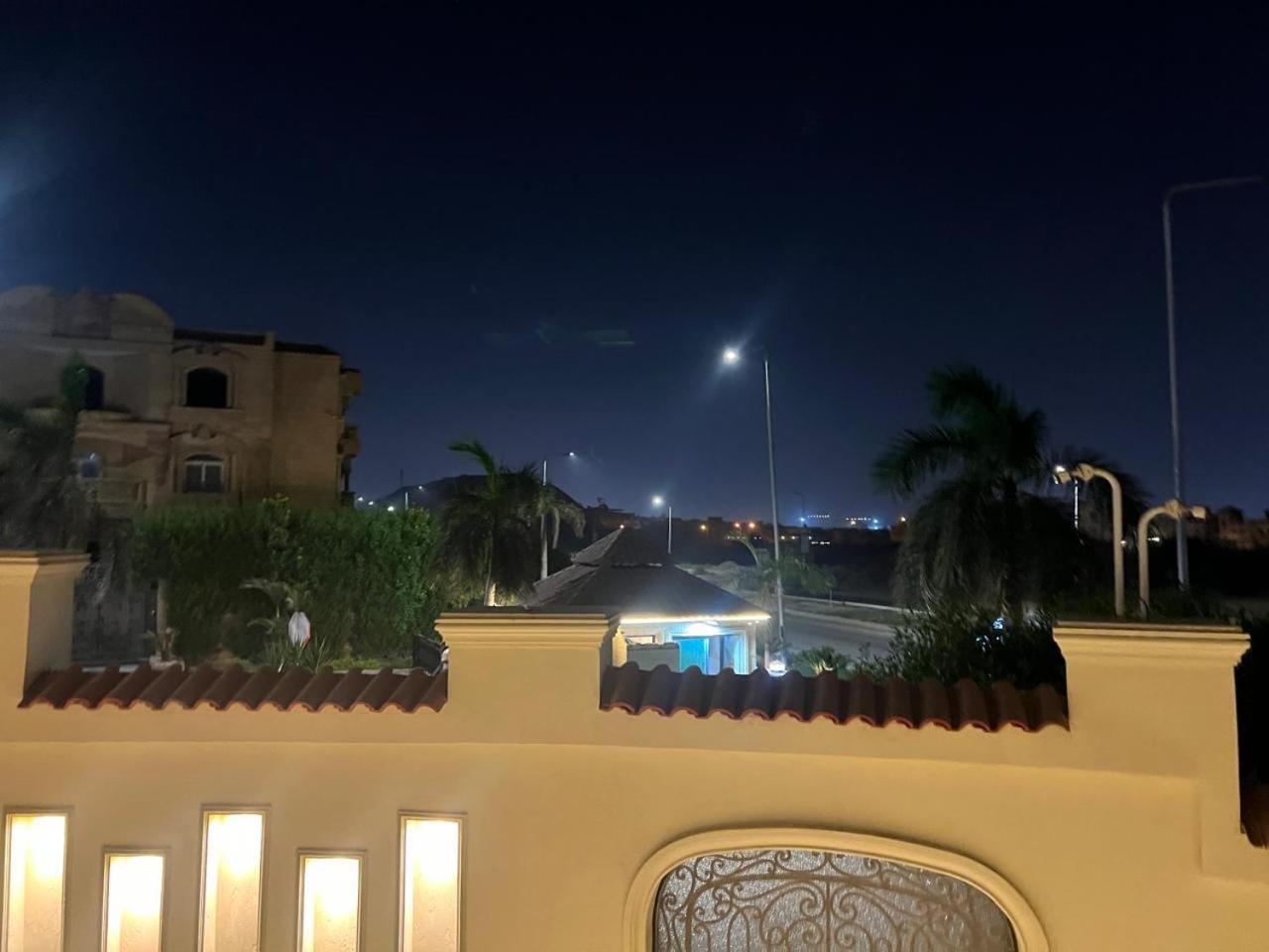 modern villa with coverable warm pool sheik zayed compound