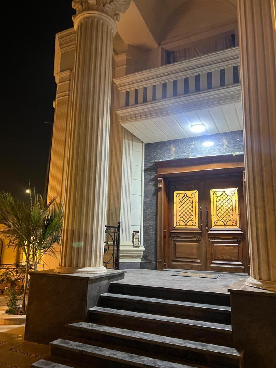 modern villa with coverable warm pool sheik zayed compound