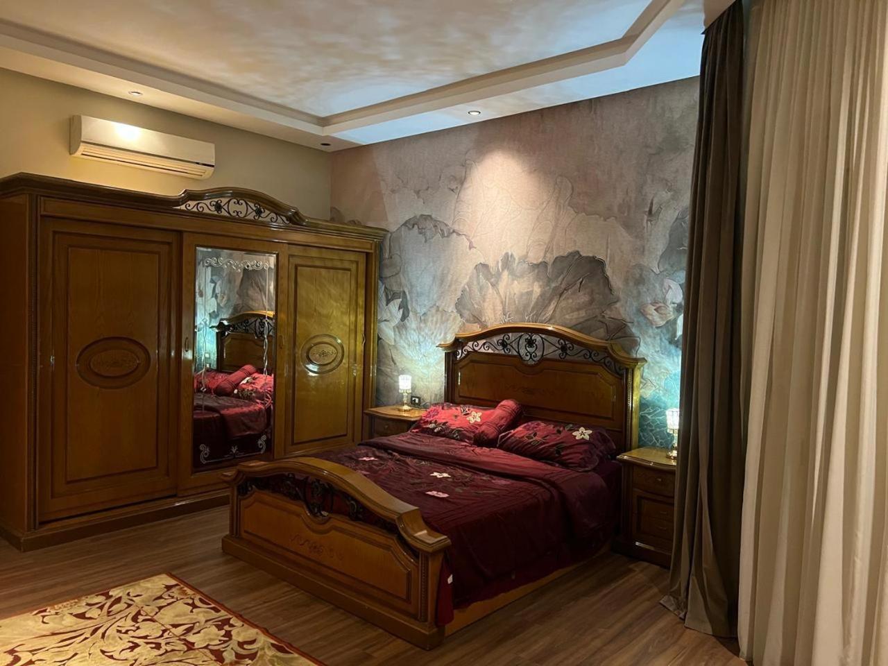 modern villa with coverable warm pool sheik zayed compound