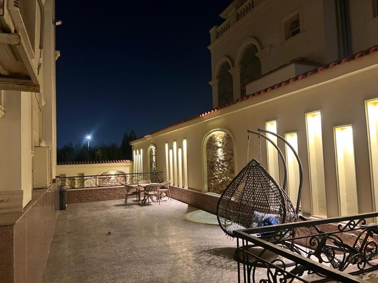 modern villa with coverable warm pool sheik zayed compound