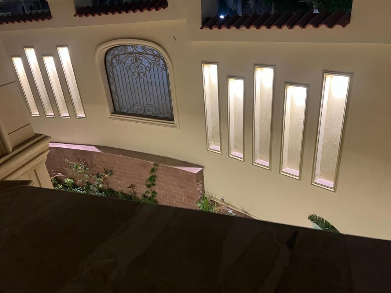 modern villa with coverable warm pool sheik zayed compound
