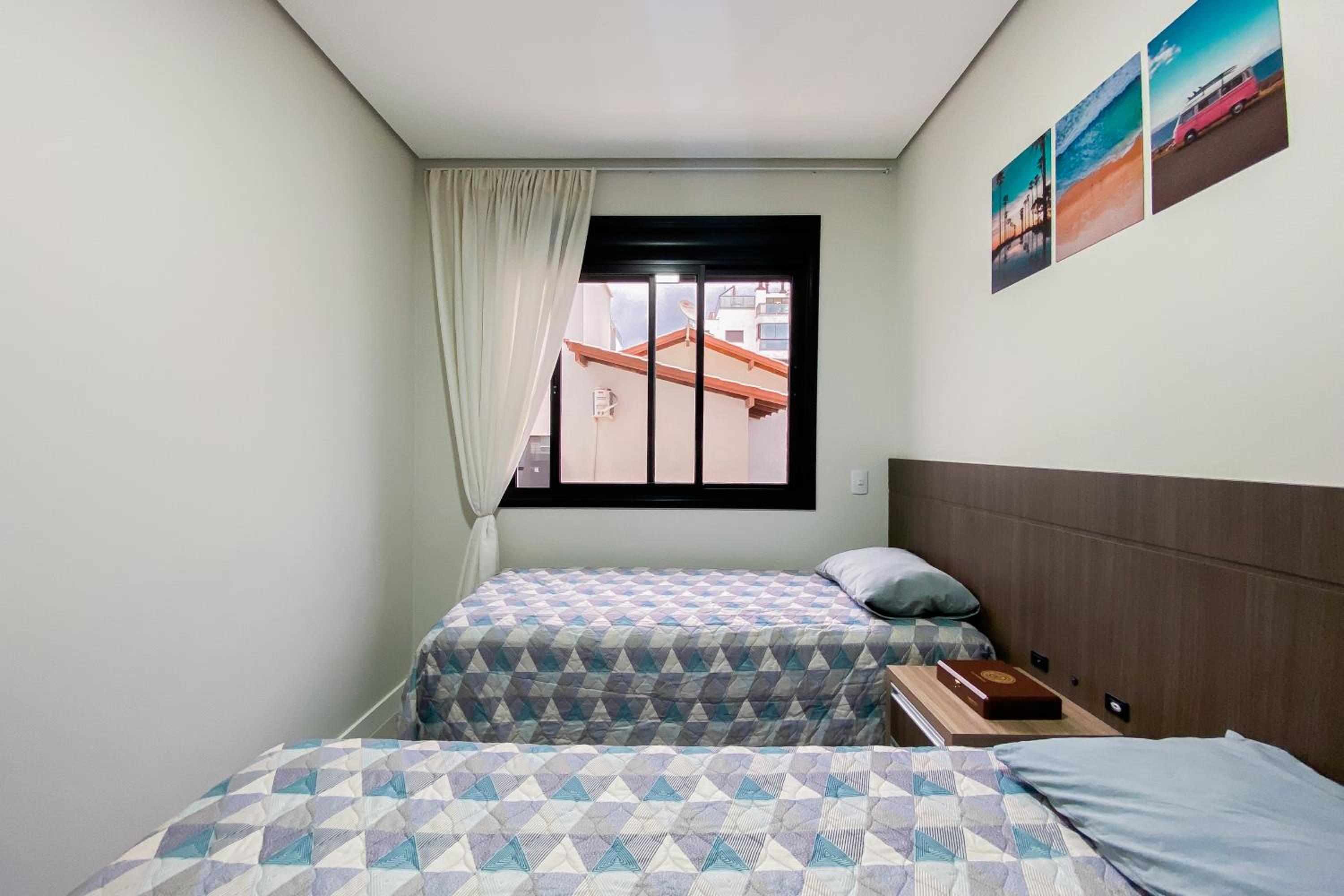 Apartamento super completo a 250mts do mar