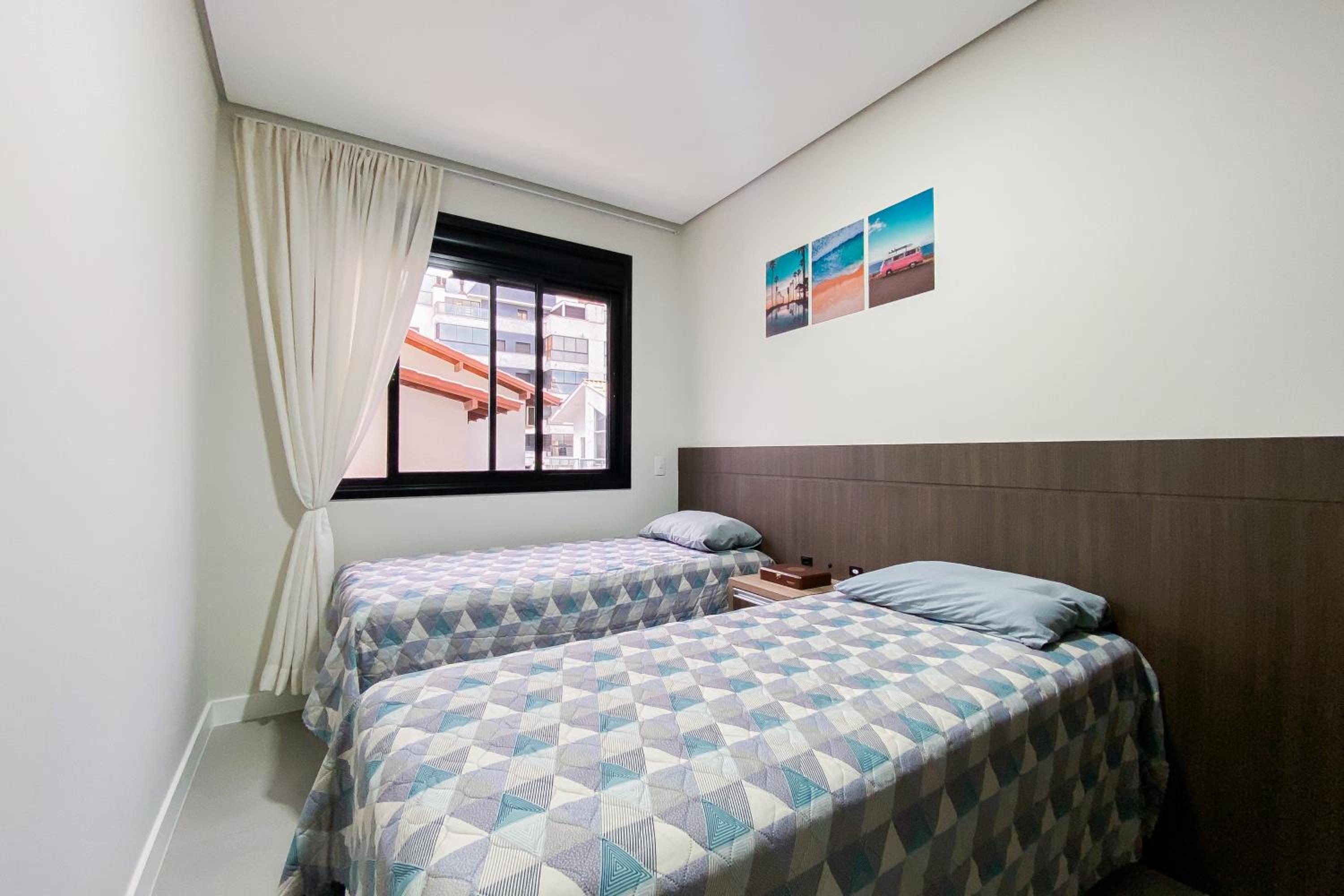 Apartamento super completo a 250mts do mar