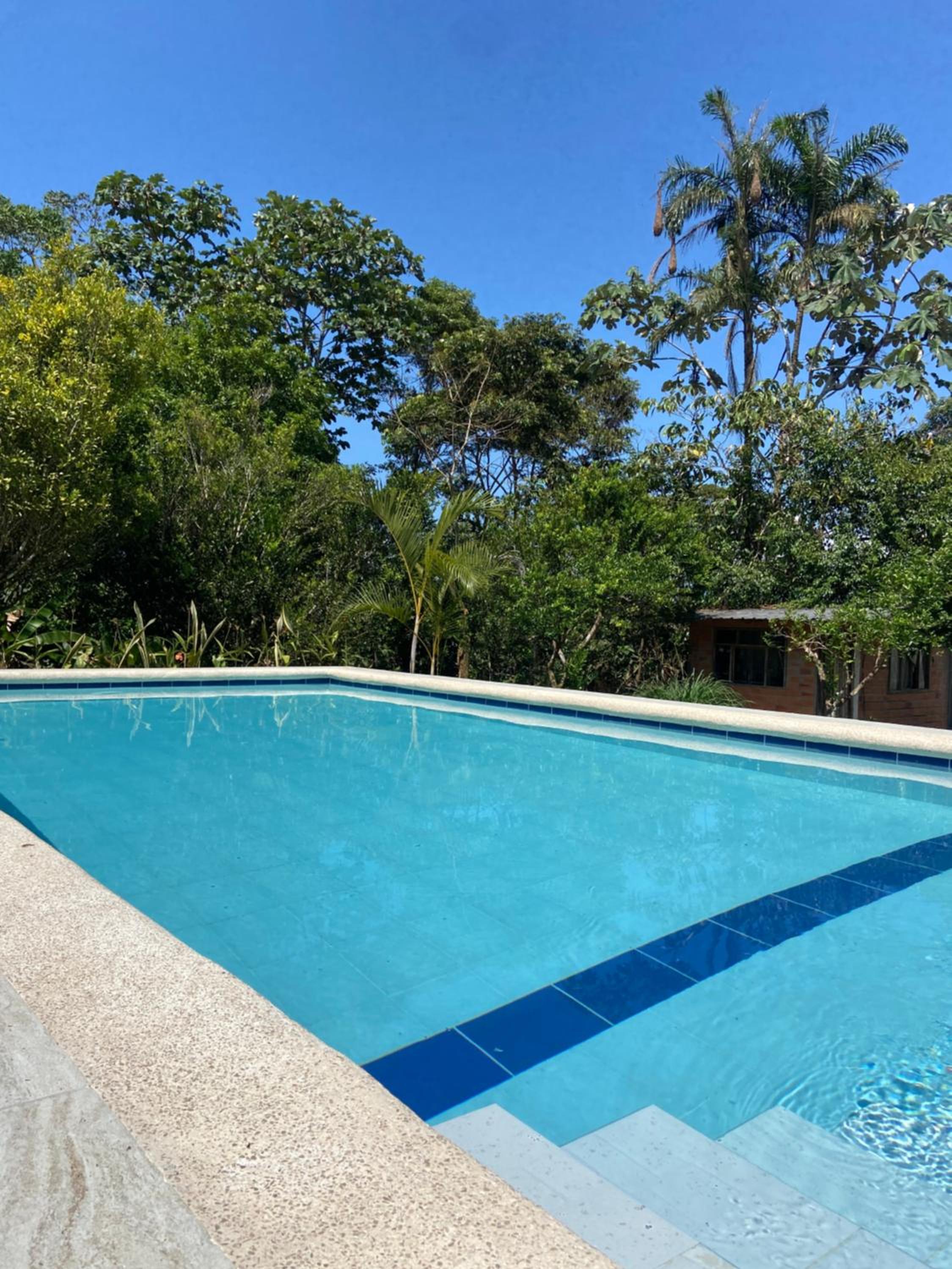 Cabaña familiar con piscina