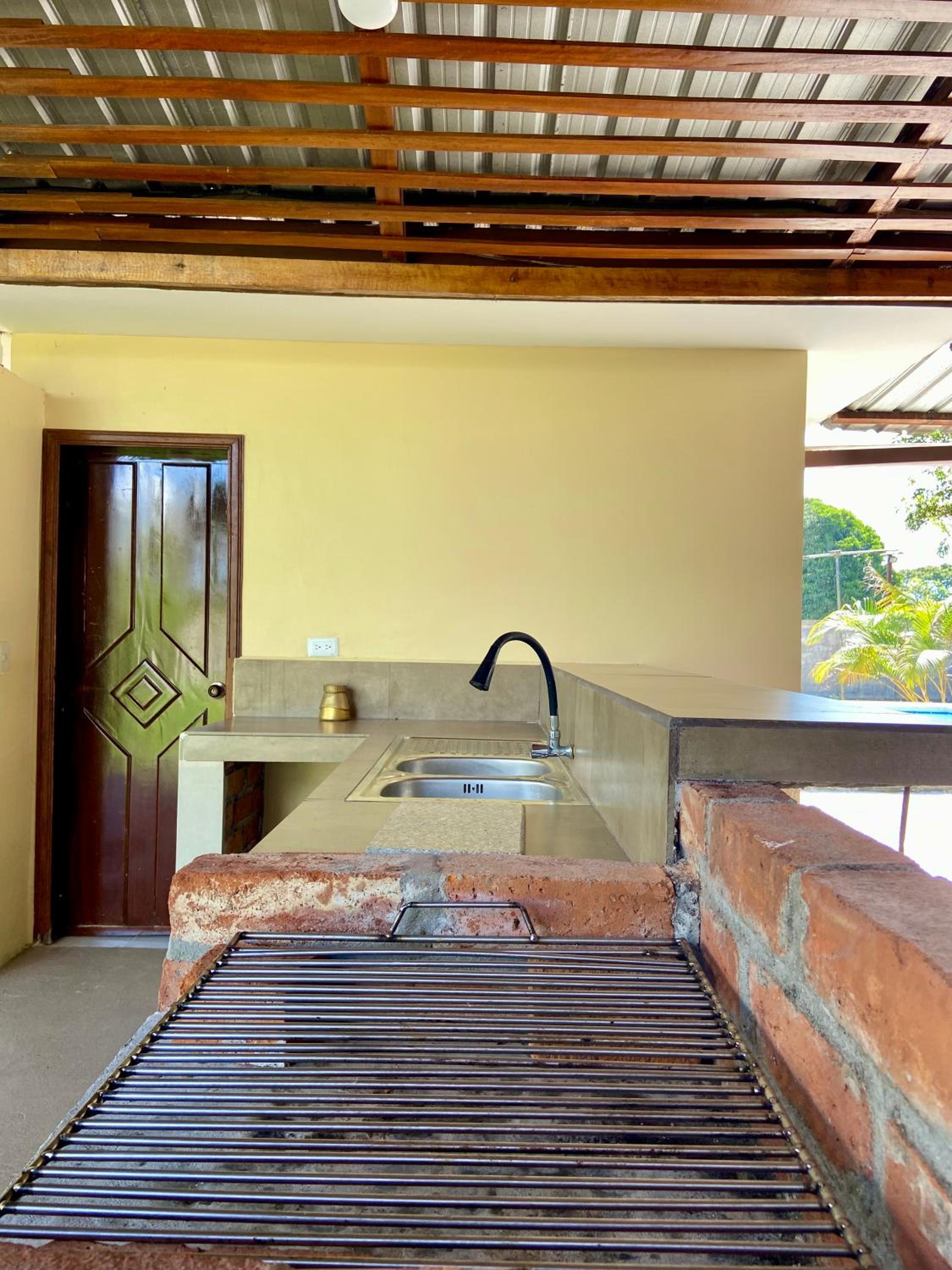Cabaña familiar con piscina