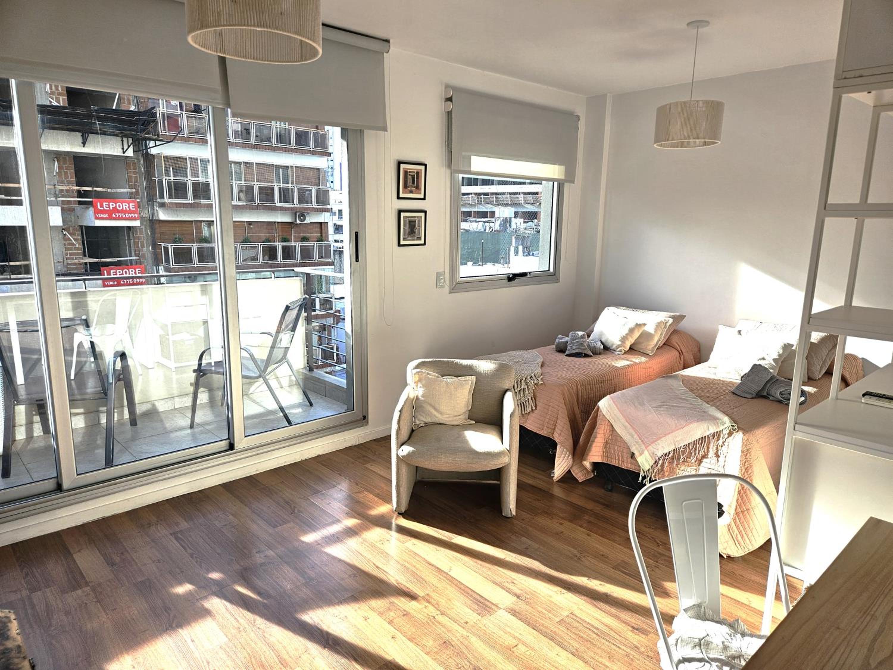 Monoambiente Encantador - Equipado - Chic -Almagro Palermo - Metro - Cerca Santatorio Gûemes y Hospital Italia o