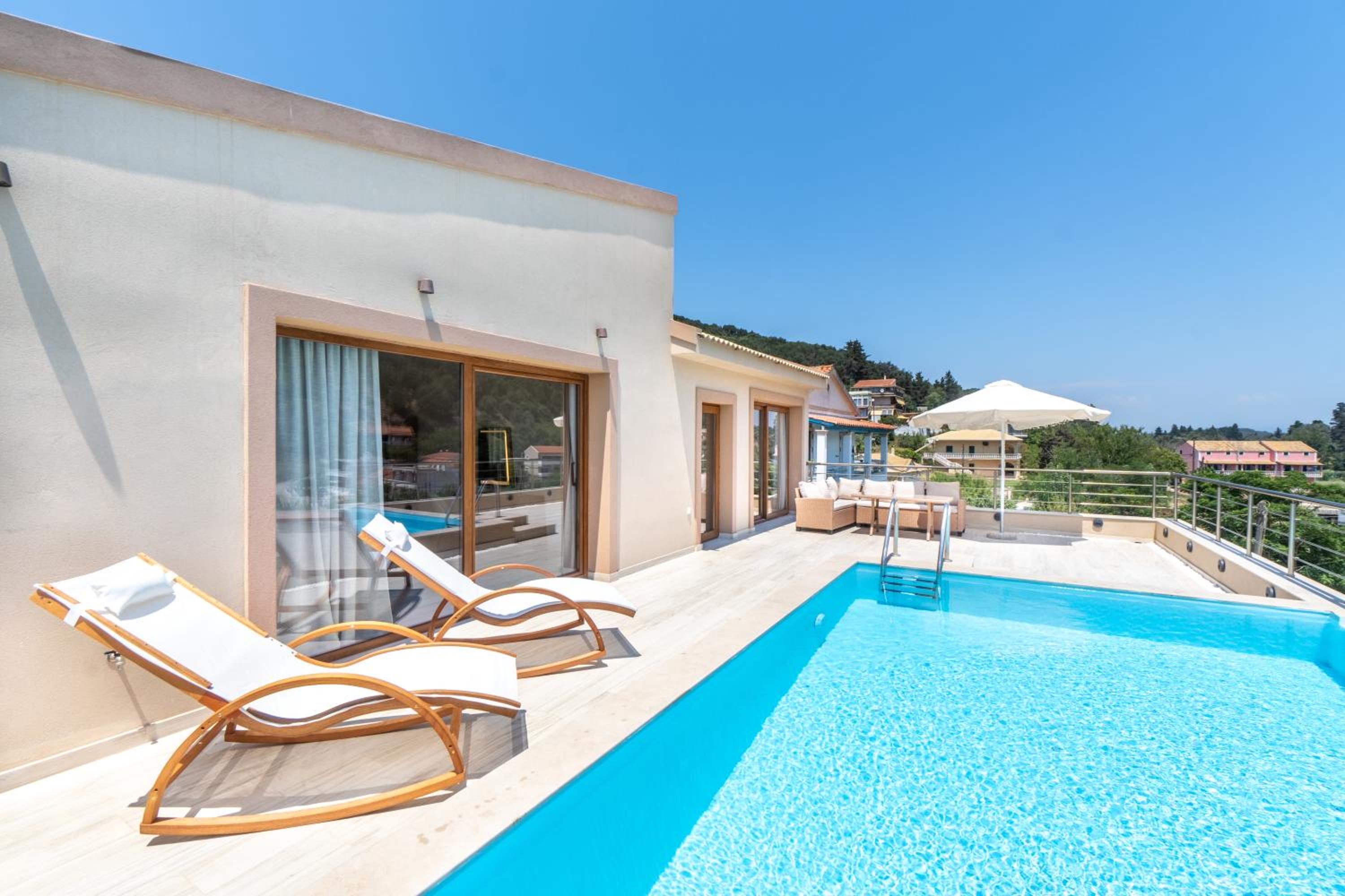 villa vasillis-heated swimming pool with infinity view