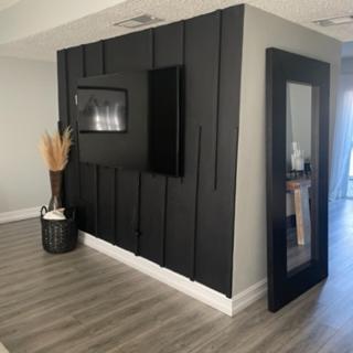 Modern town home living view 4