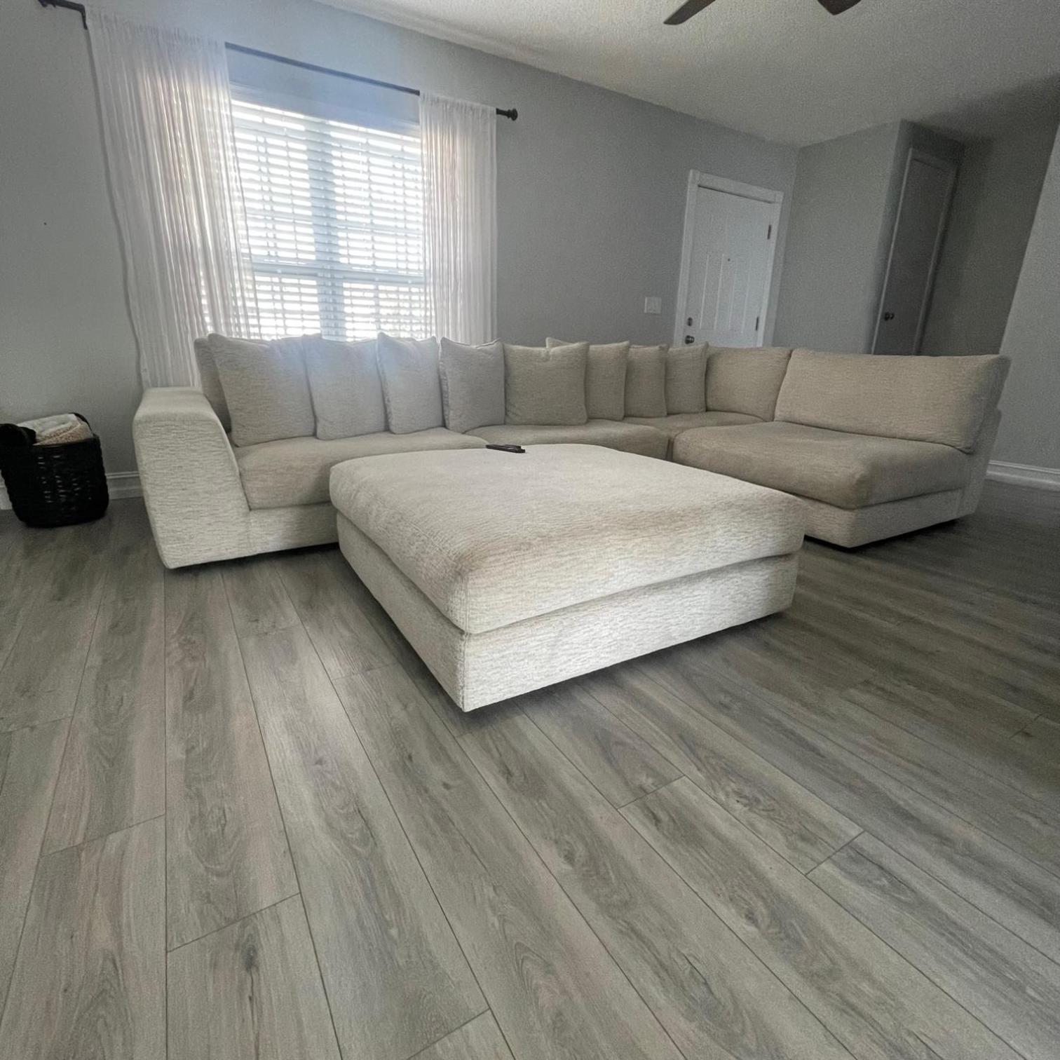 Modern town home living view 5