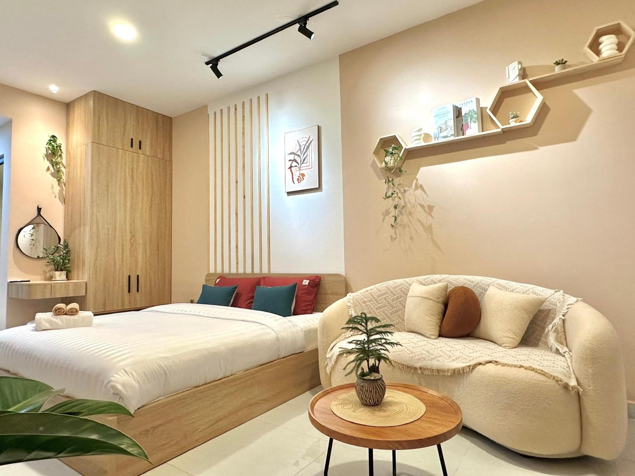 DoHa Homes Soho Residence #Studio Luxury-1Bed-Lầu cao-Mới