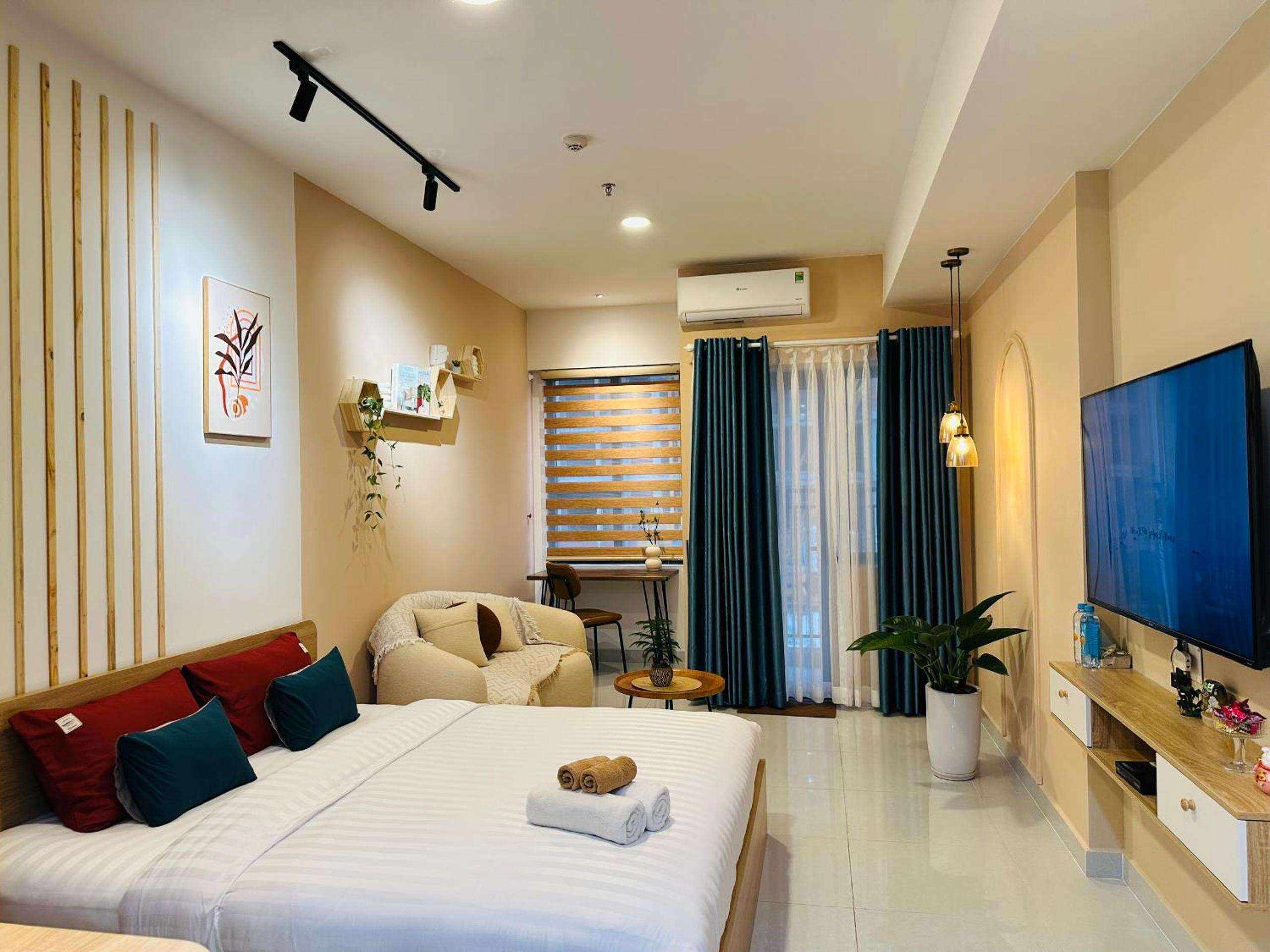 DoHa Homes Soho Residence #Studio Luxury-1Bed-Lầu cao-Mới