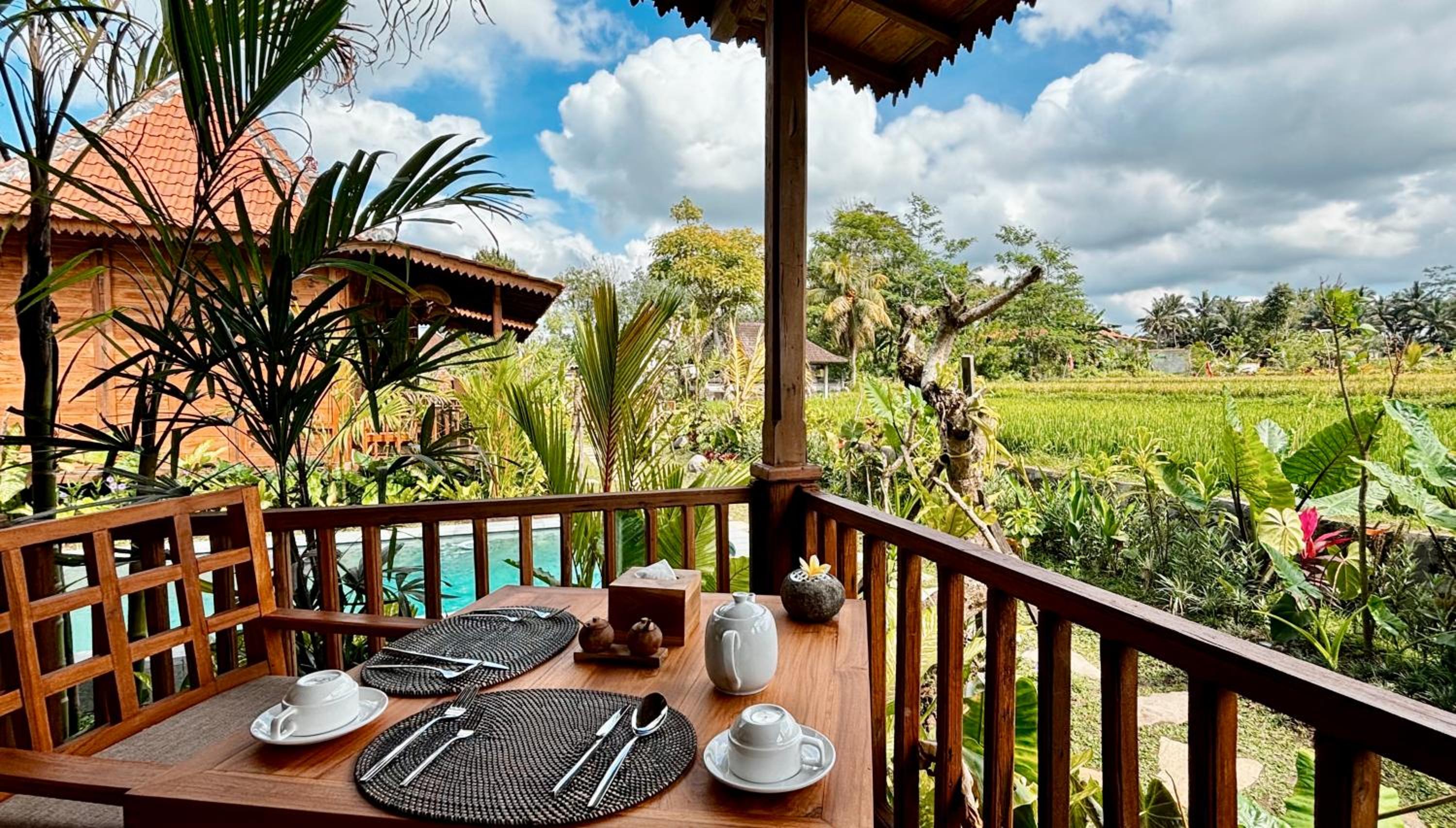 Jagadhita Villas Ubud Bali view 3