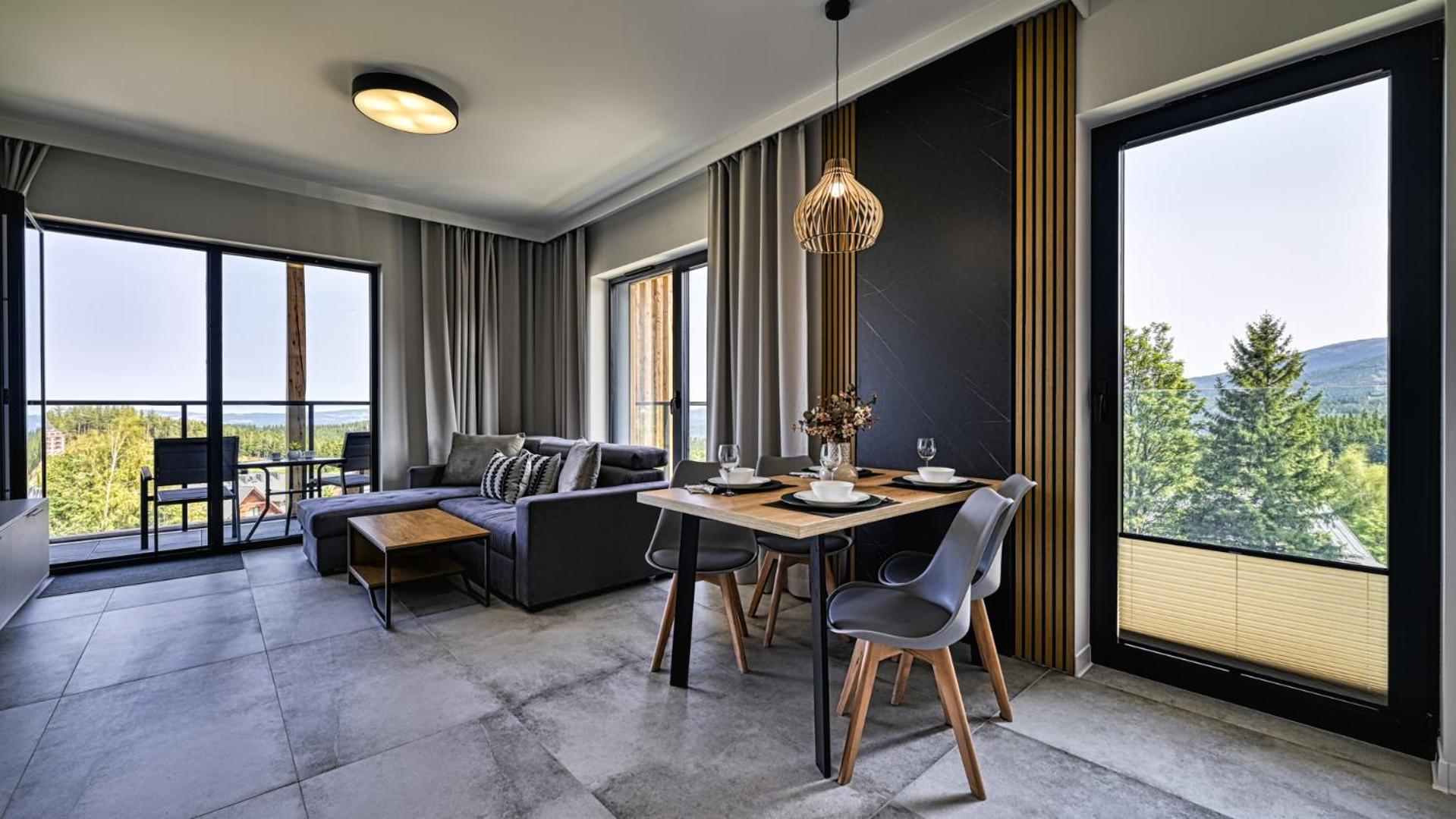Orlik VIP Residence by Royal Aparts - apartamenty z widokiem na Śnieżkę, blisko wyciągu i Wang