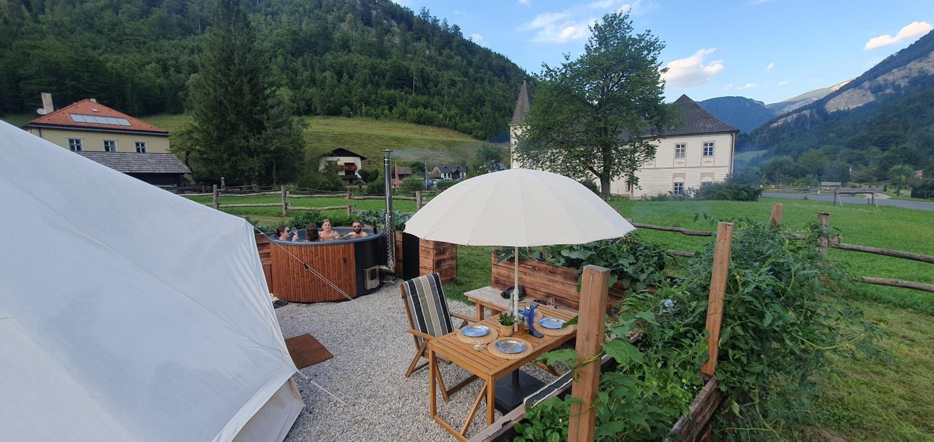 Wild Glamping in the Vienna Alps