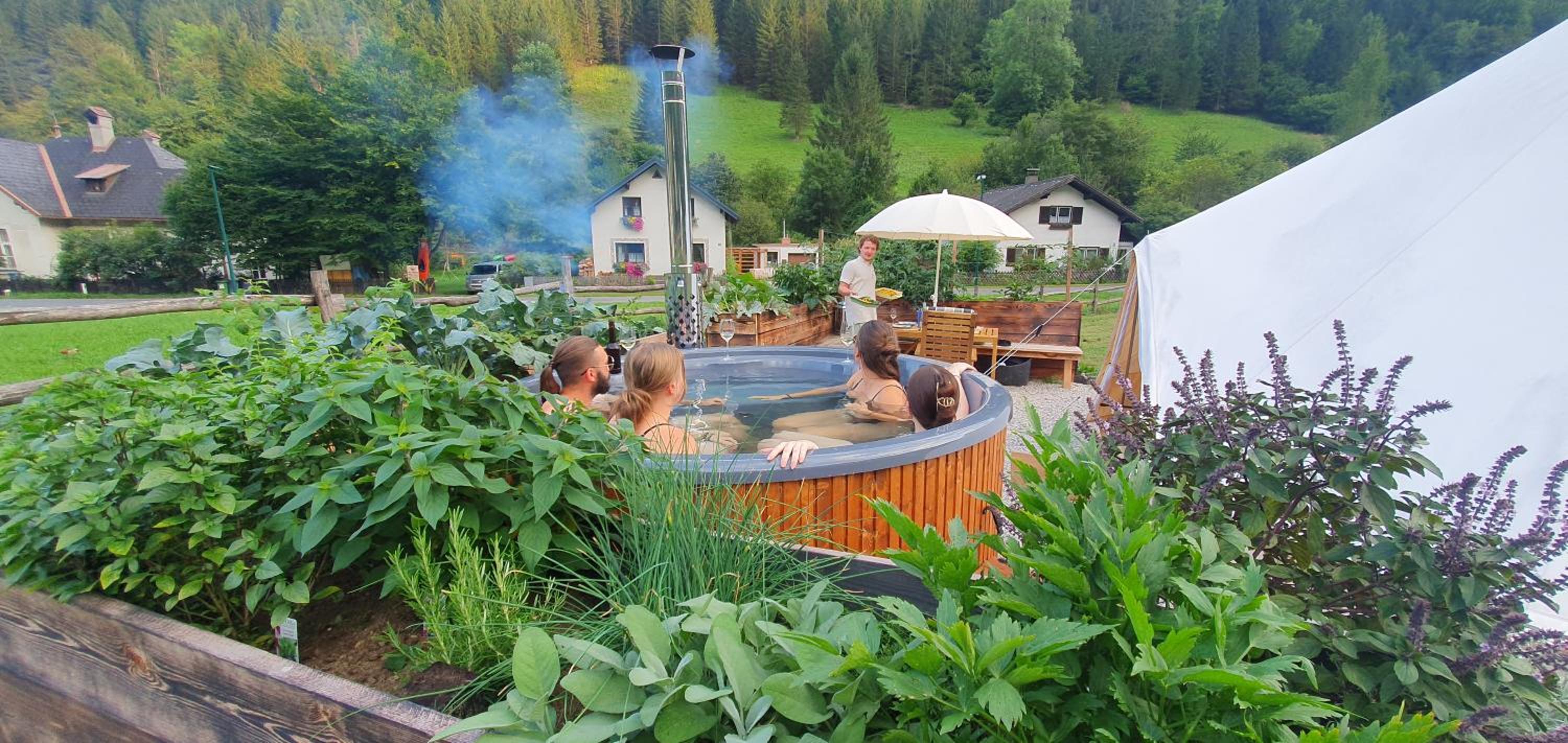 Wild Glamping in the Vienna Alps