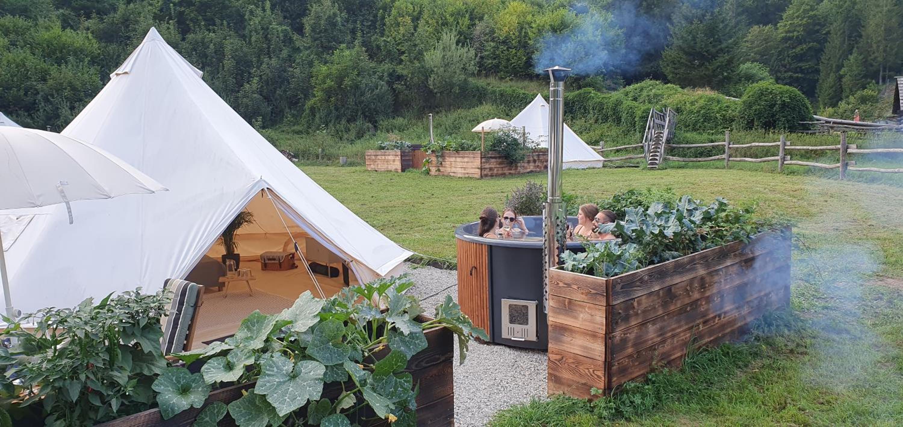 Wild Glamping in the Vienna Alps