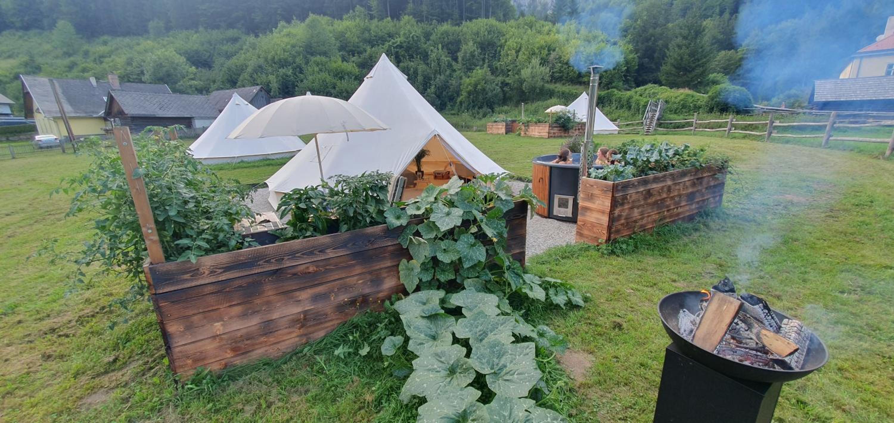 Wild Glamping in the Vienna Alps