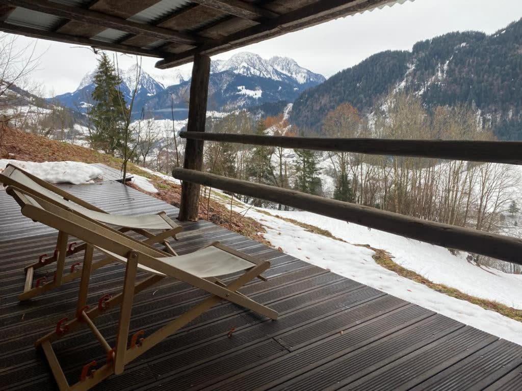 Alps Chalet for Big Group with Sauna Yoga Terrace
