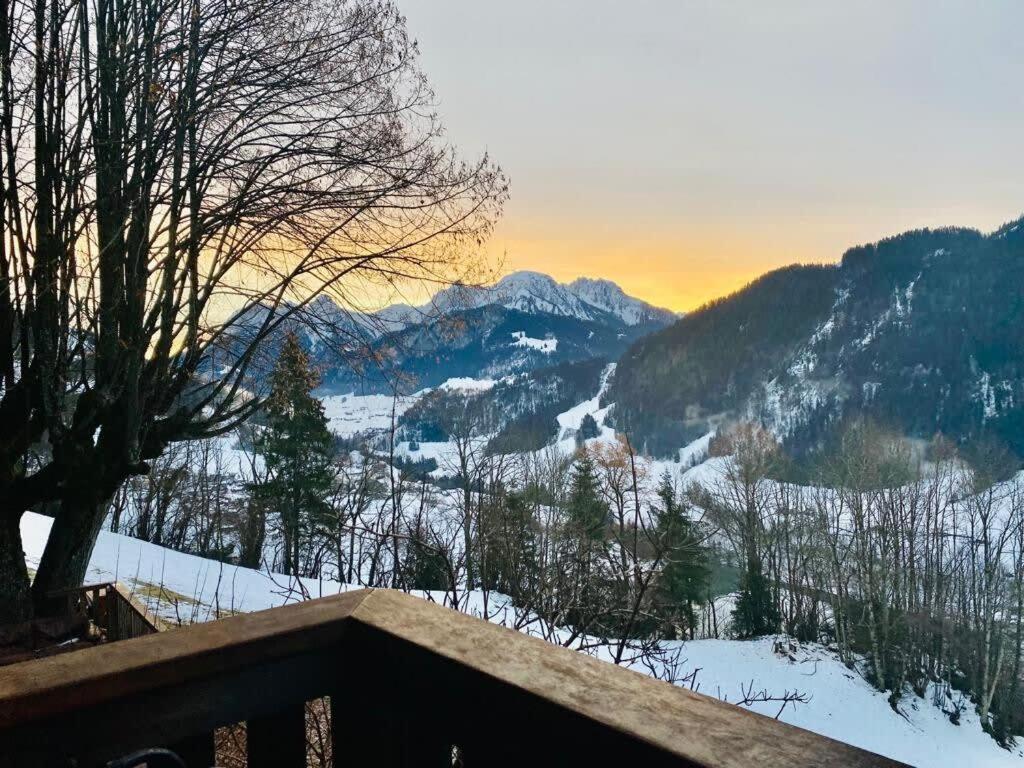 Alps Chalet for Big Group with Sauna Yoga Terrace