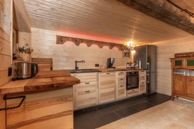 Alps Chalet for Big Group with Sauna Yoga Terrace