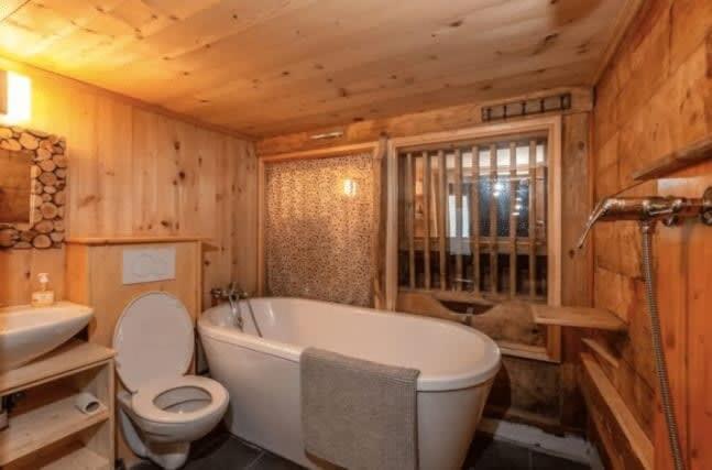Alps Chalet for Big Group with Sauna Yoga Terrace