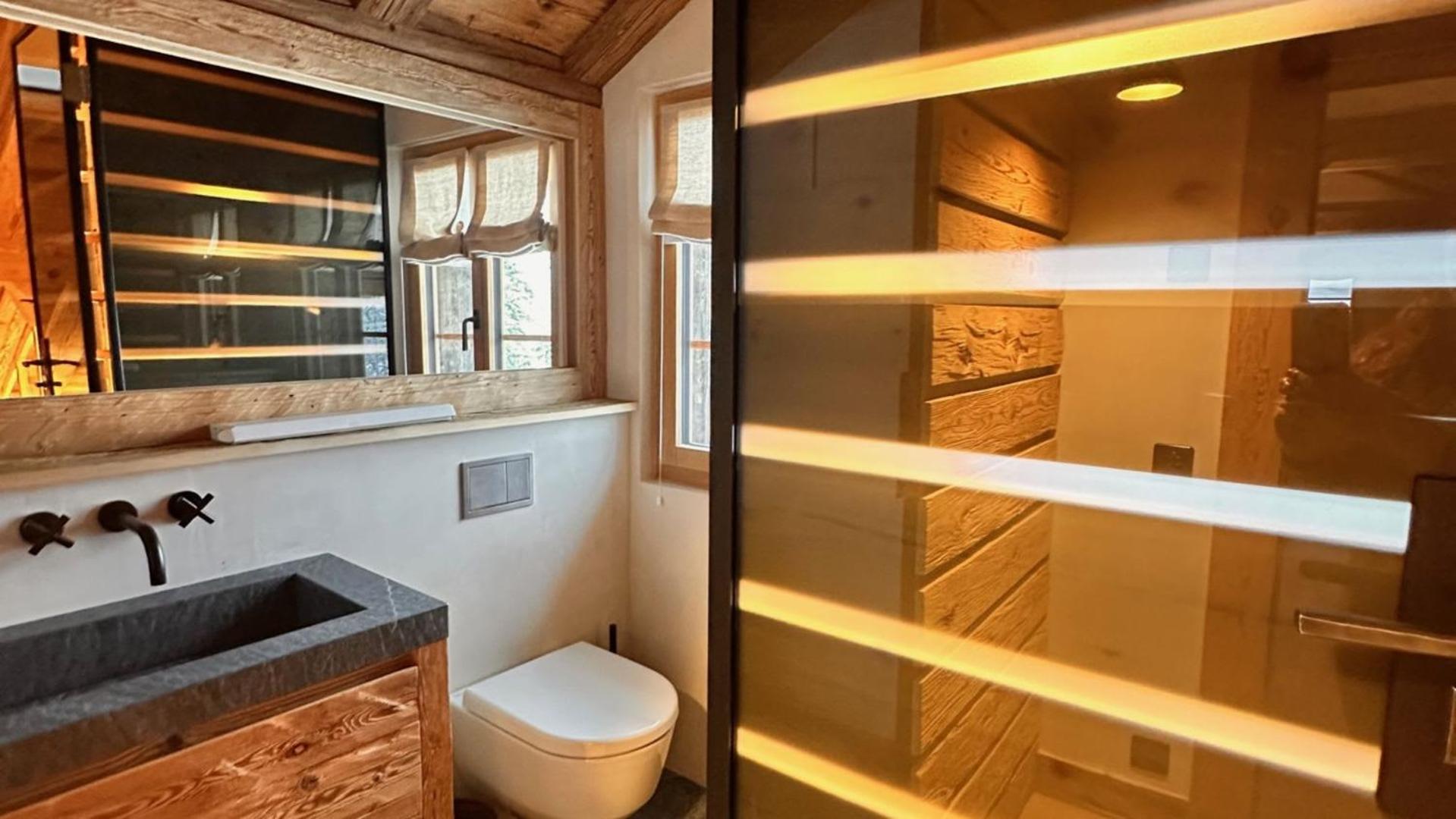Chalet by the River in Gstaad With Sauna
