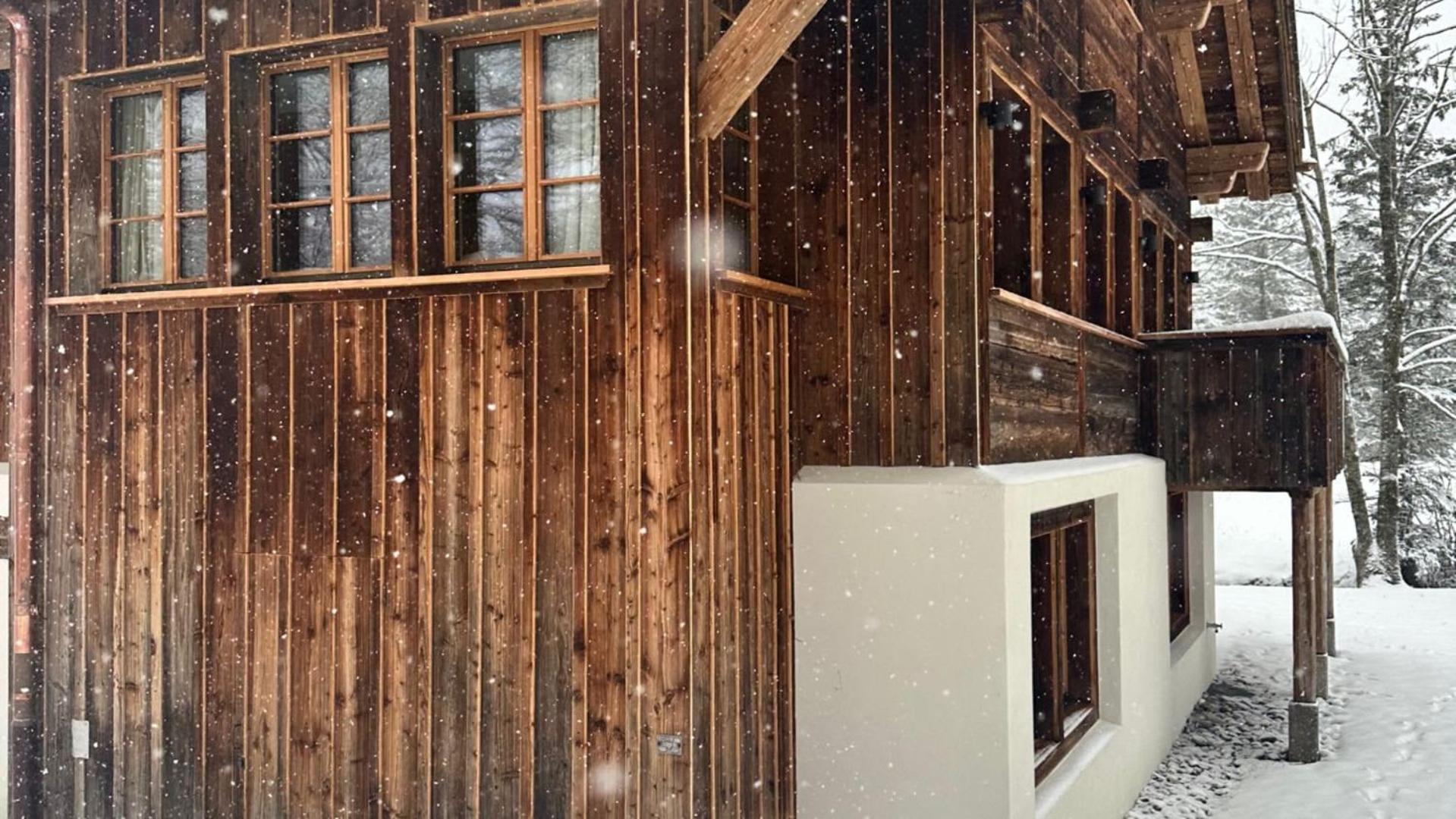 Chalet by the River in Gstaad With Sauna