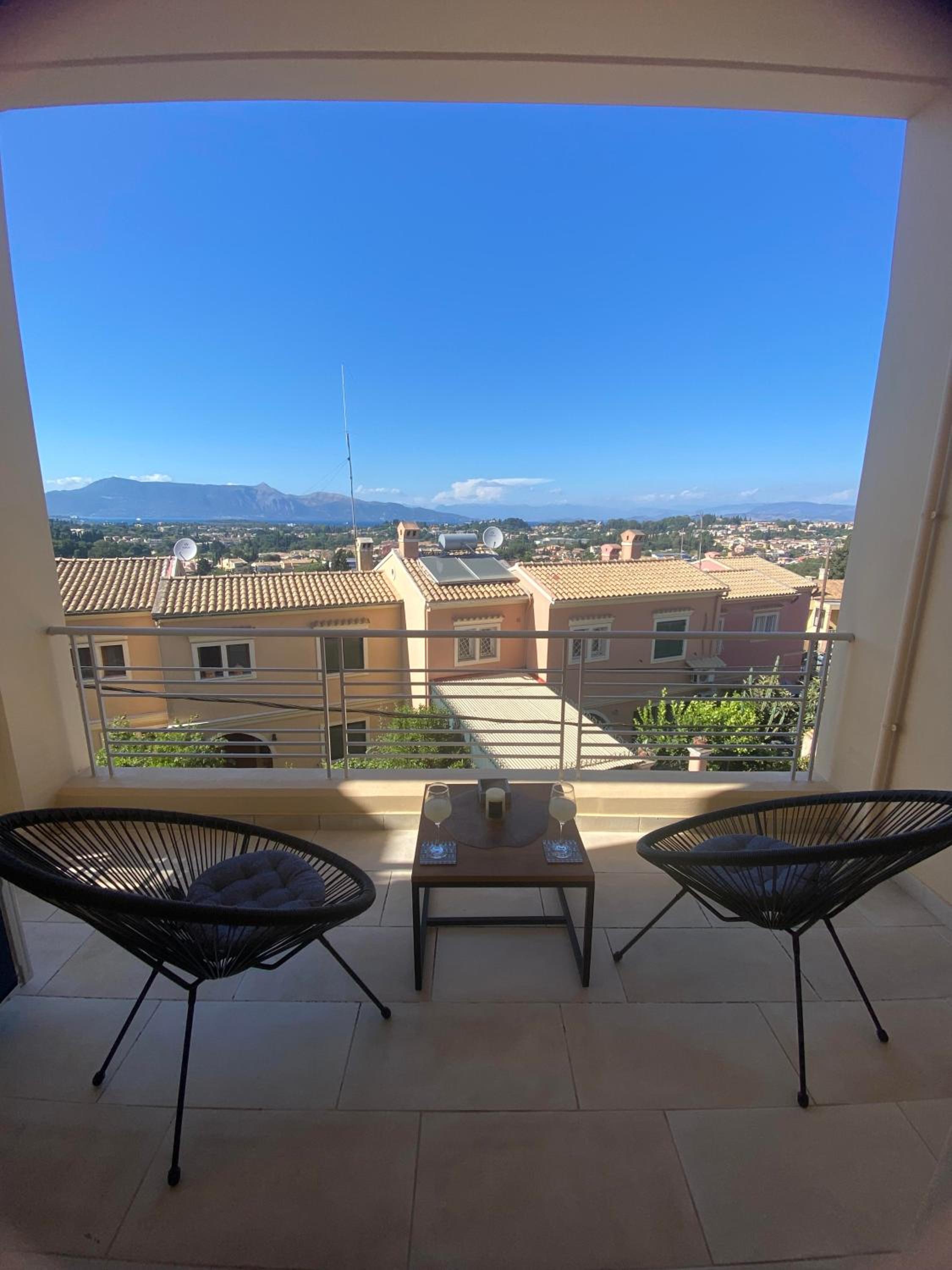 Bluenique villa corfu