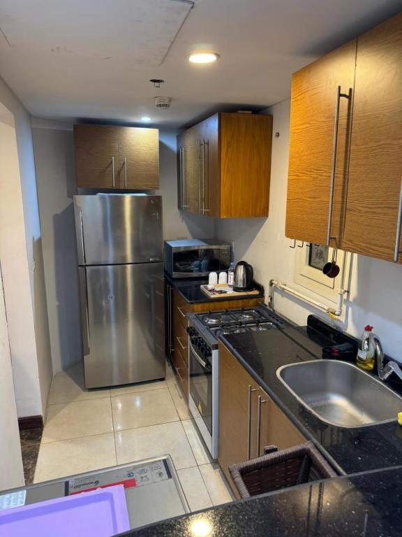 elegant apartment with balcony lake view and pool access