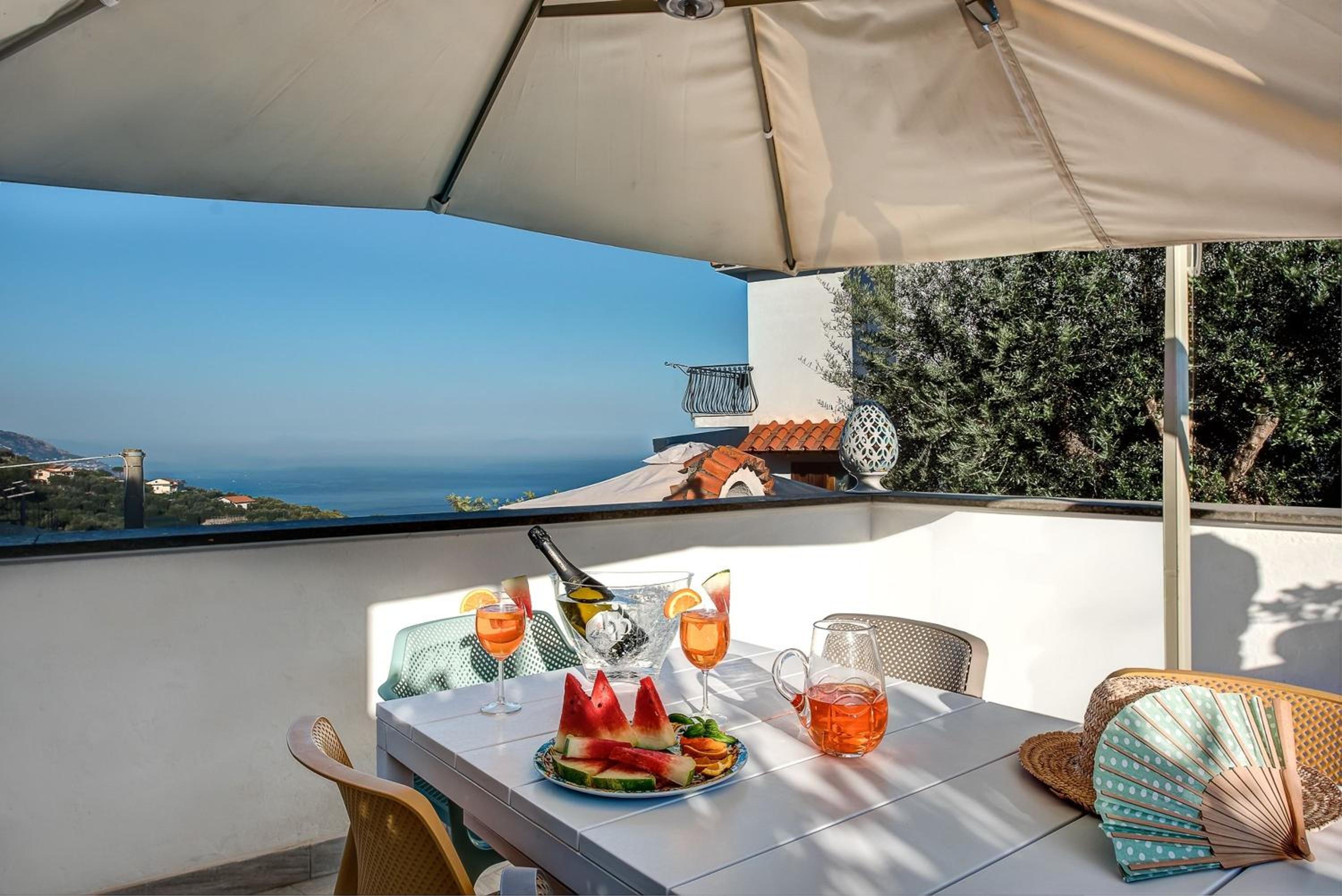 Domus Smeraldo terrace and sea view Amalfi Coast photo 4