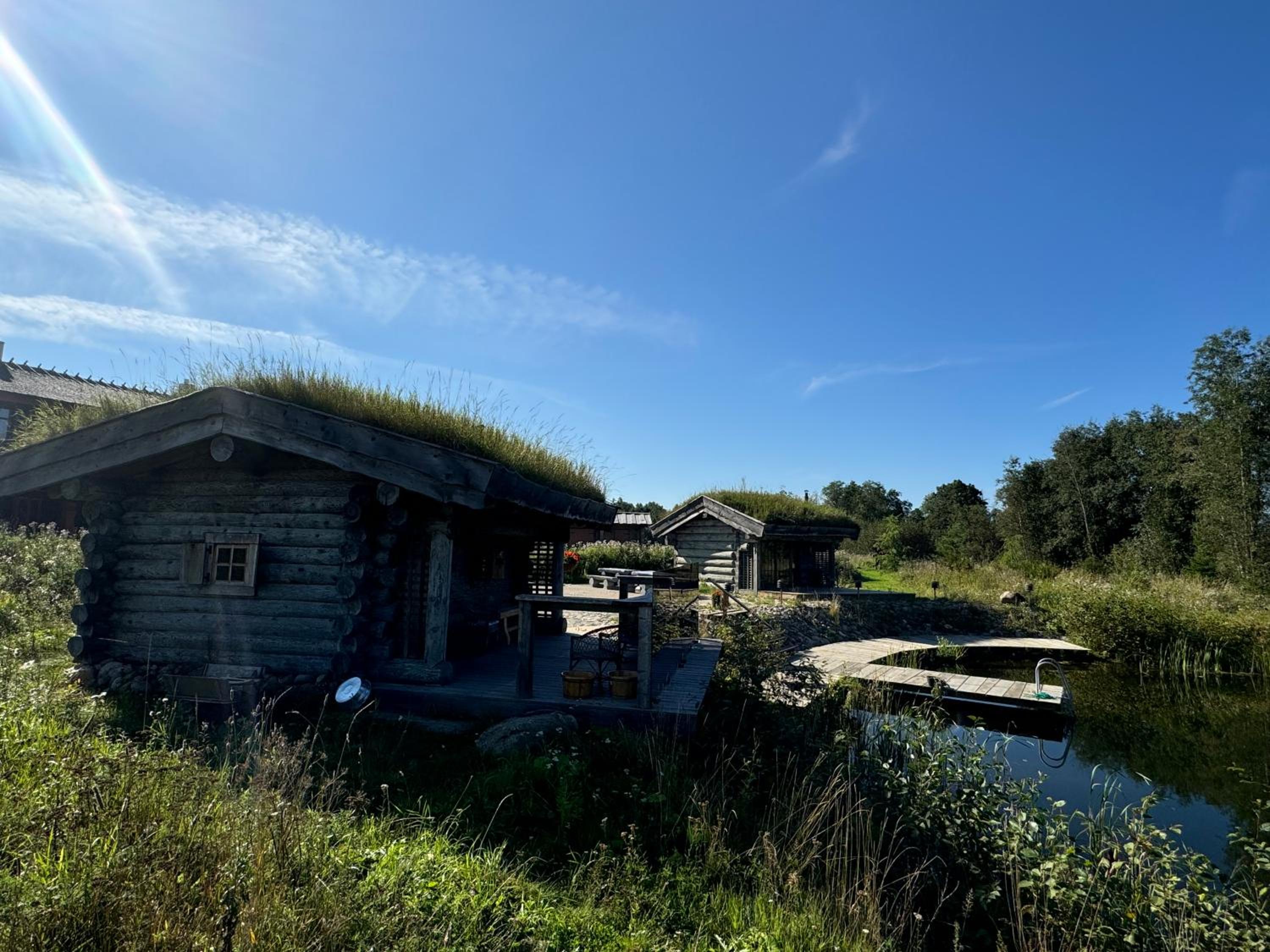 Ülase Riverside Lodge Sleeps 20 and Optional Smoke Sauna